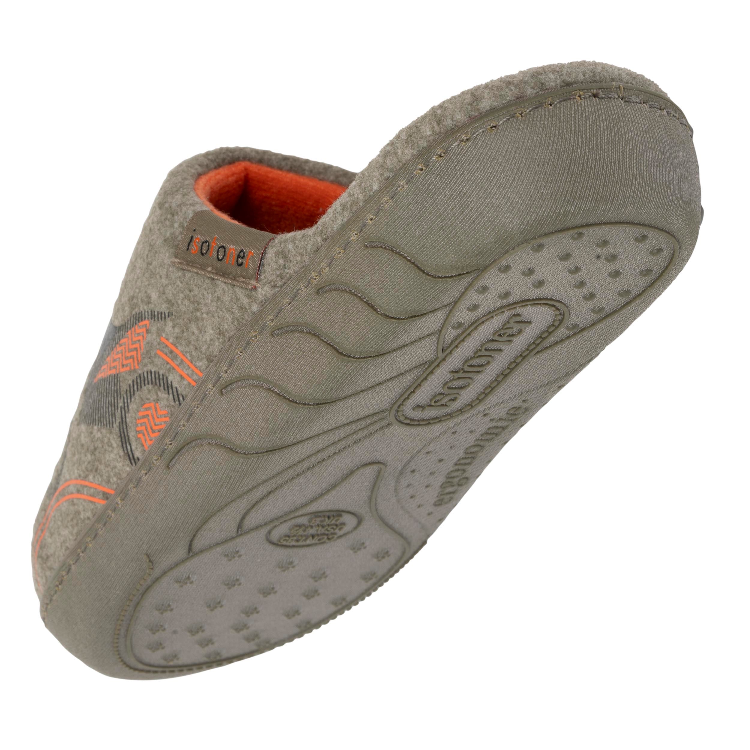isotoner-chaussons-mules-junior-moto-kaki-chin-gar-on image 5
