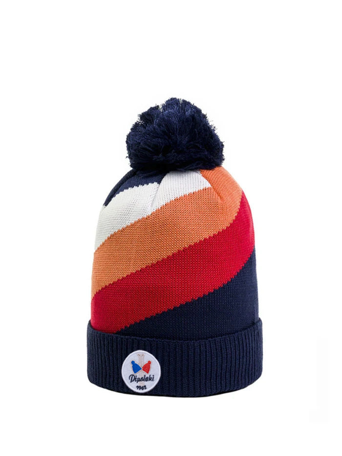 bonnet-pipolaki-sigal-pompon-motifs-ski-doublure-polaire image 3