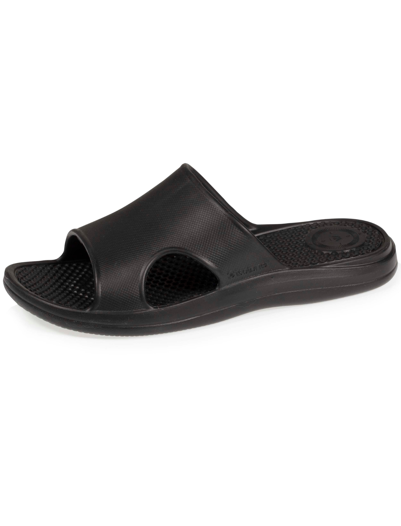 isotoner-mules-claquettes-homme-confort-noir-everywear image 6