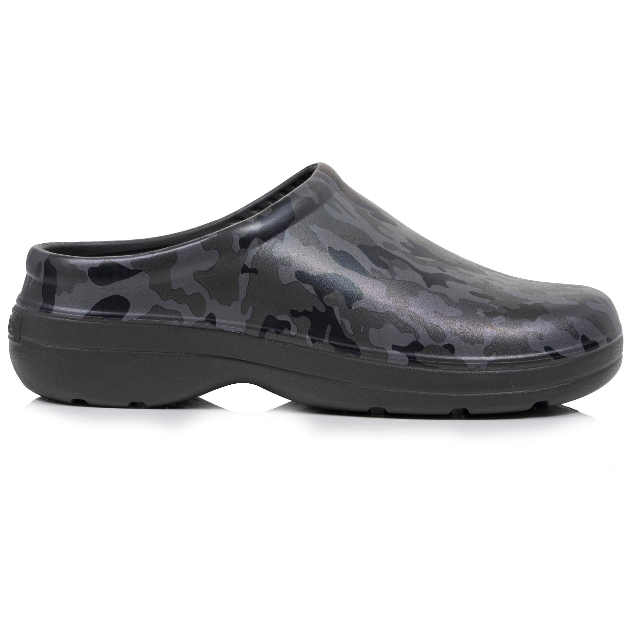 isotoner-sabots-de-jardin-homme-camouflage-gris image 8