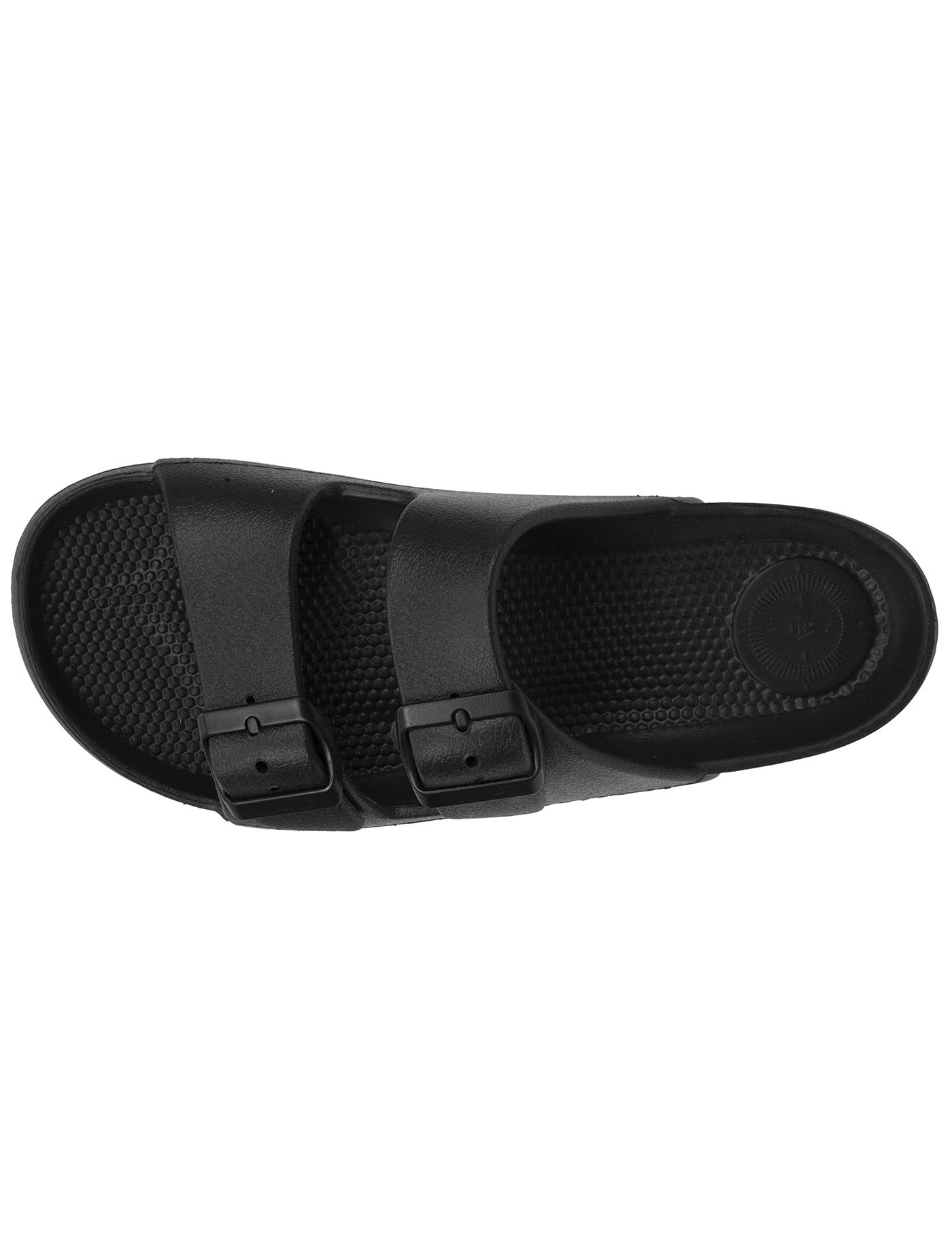 isotoner-mules-claquettes-femme-ajustable-noir-everywear image 7