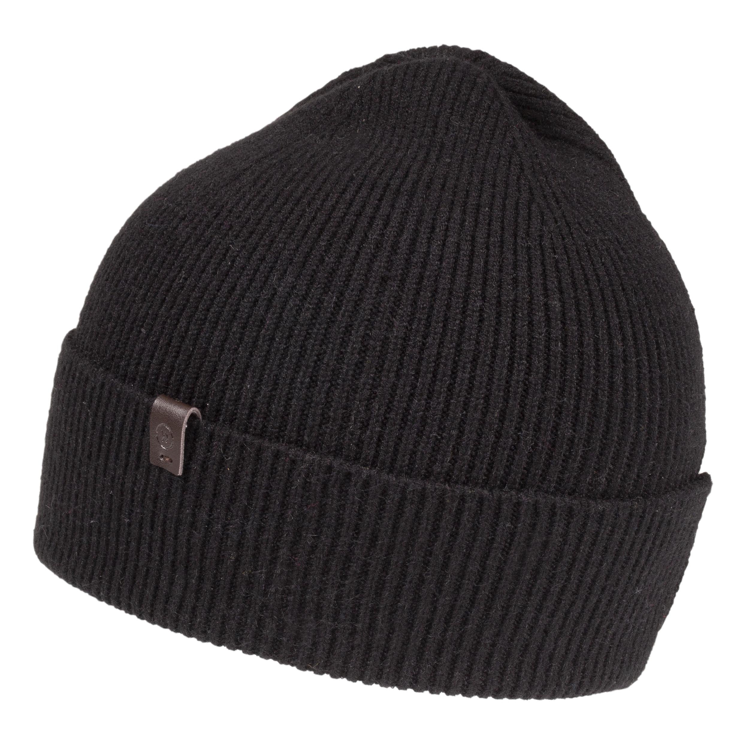 isotoner-bonnet-homme-ultra-doux-noir-taille-unique image 1