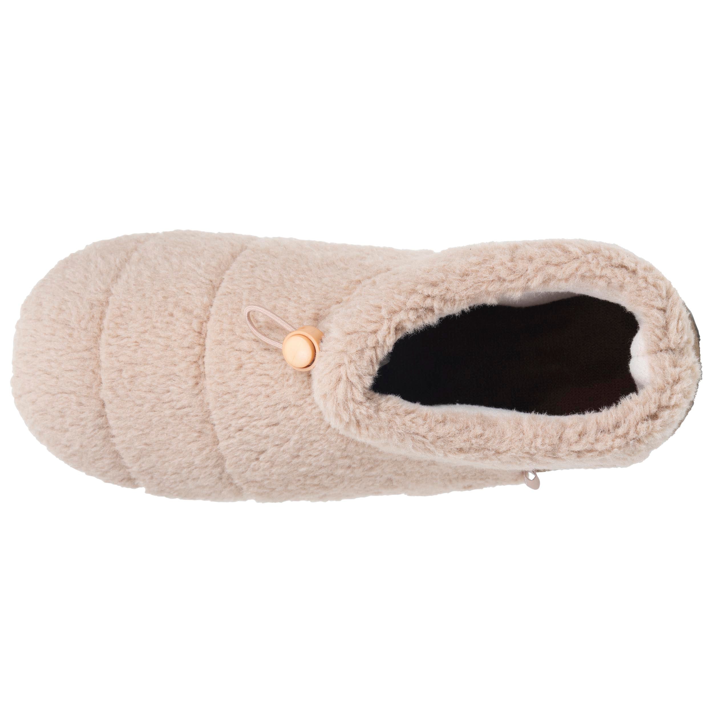 isotoner-bottillons-chaussons-homme-sherpa-camel image 3