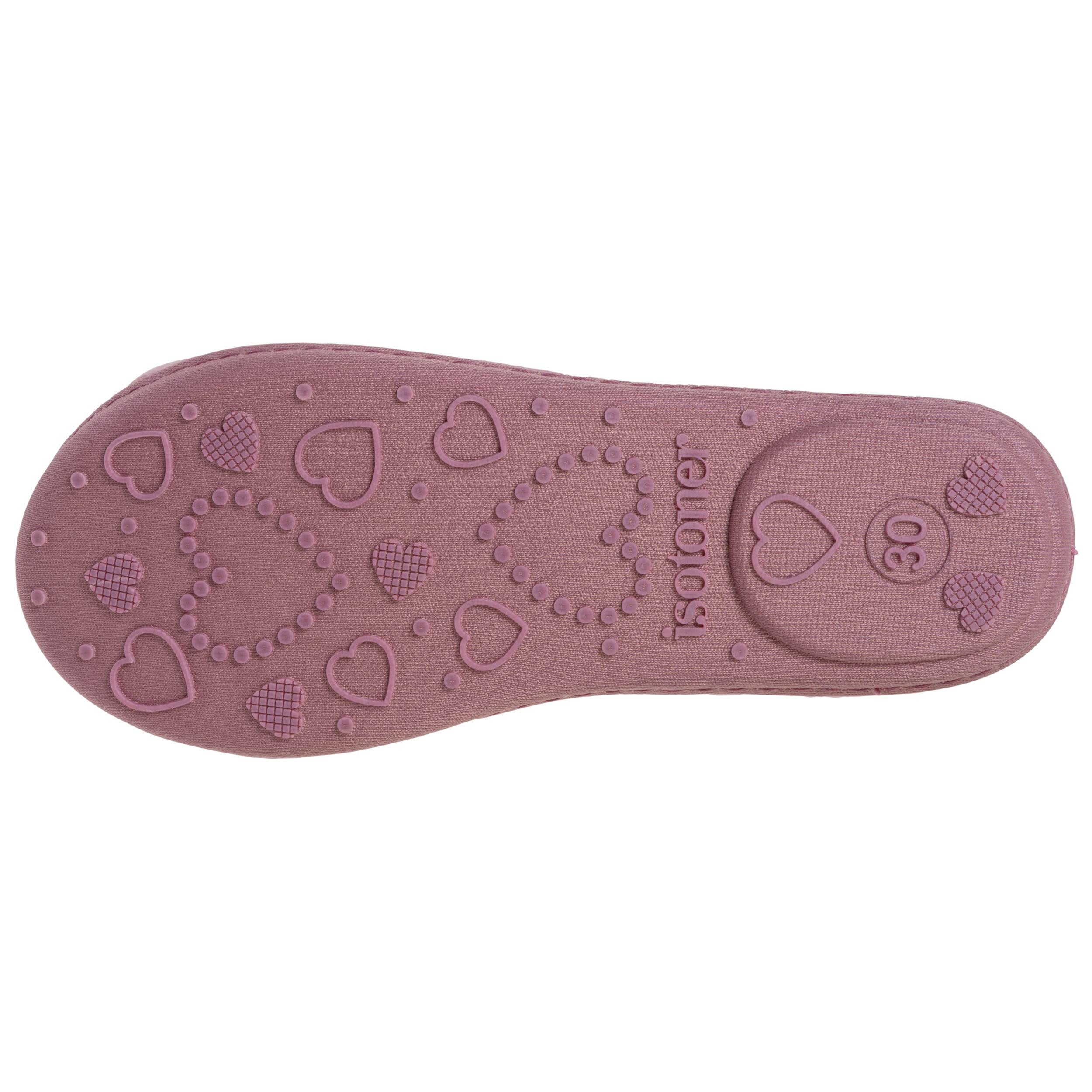 isotoner-ballerines-enfant-rose-chat image 4