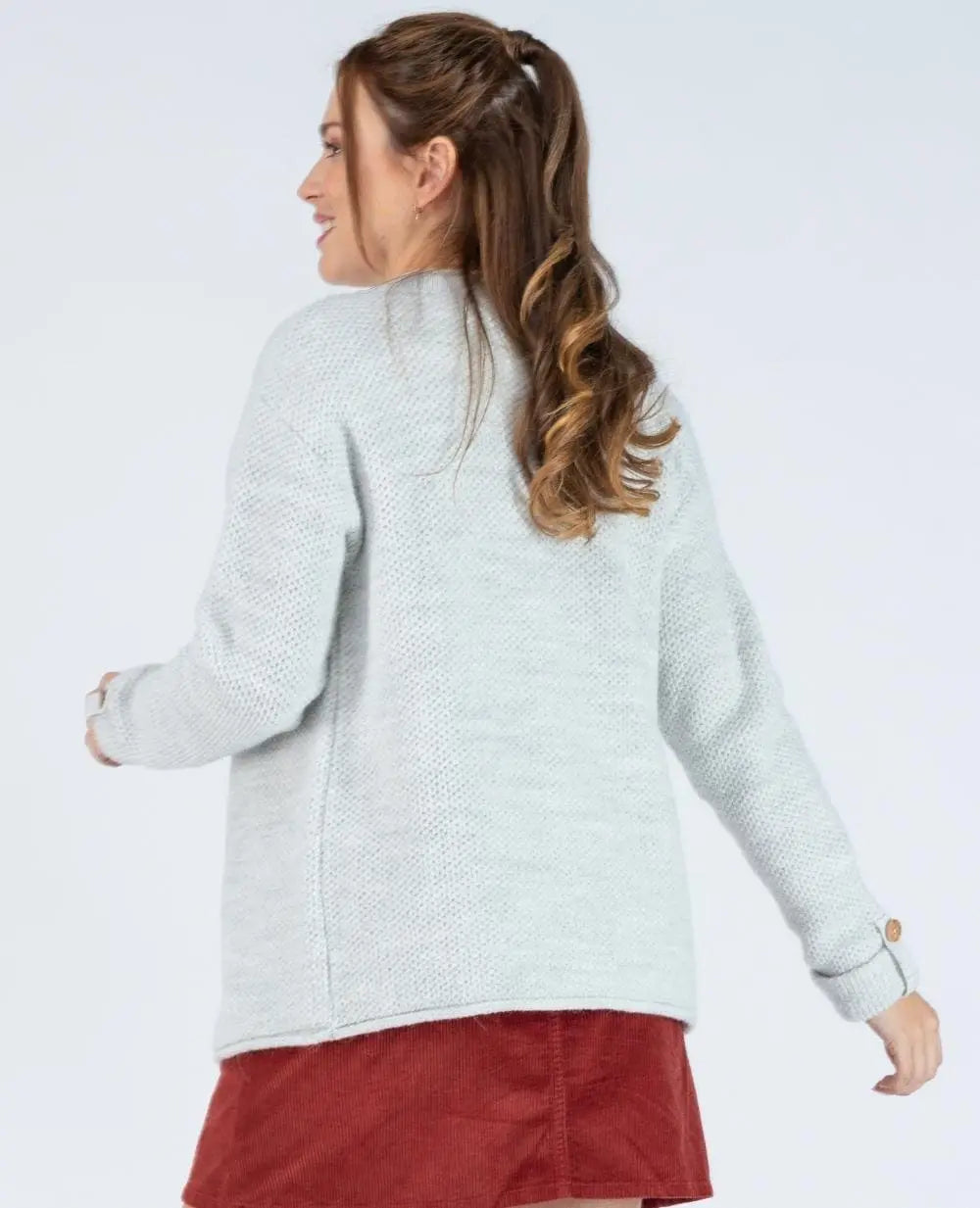 cache-c-ur-abelha-cardigan-de-grossesse-en-maille-gris-perle image 3