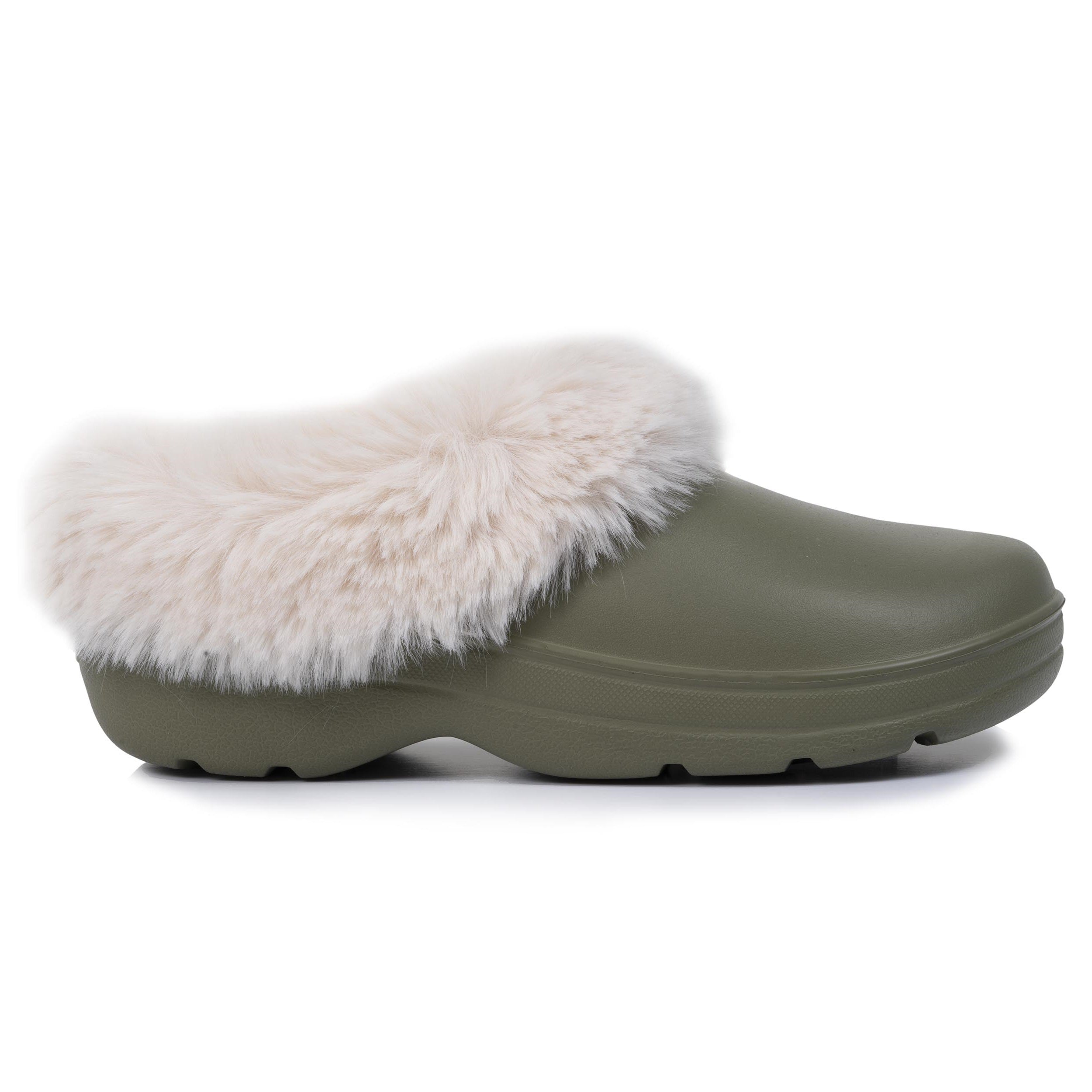 isotoner-sabots-de-jardin-femme-fourr-s-kaki-everywear-amovible image 8
