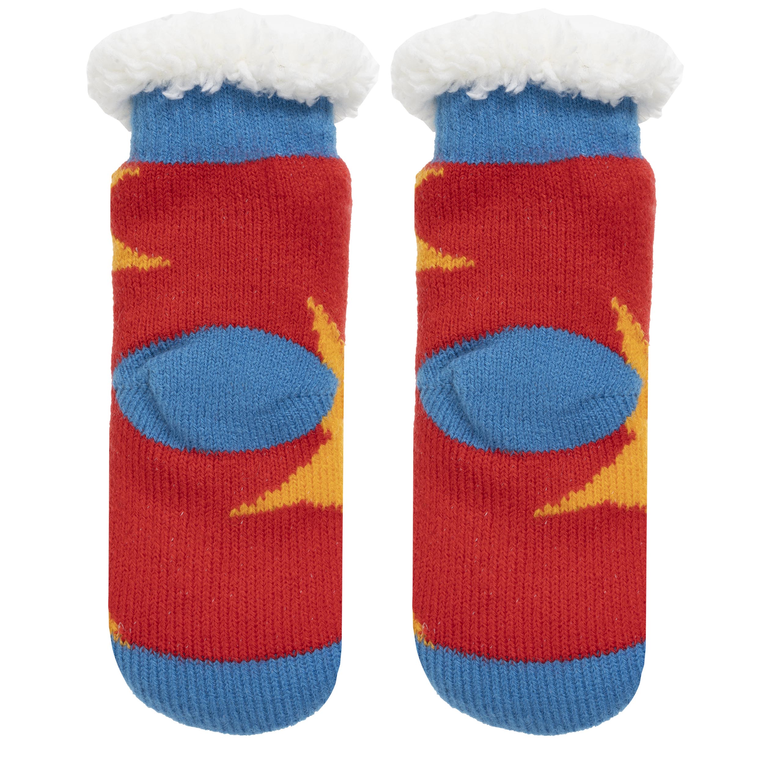 isotoner-chaussettes-fourr-es-enfant-rouge-1-8-ans image 3