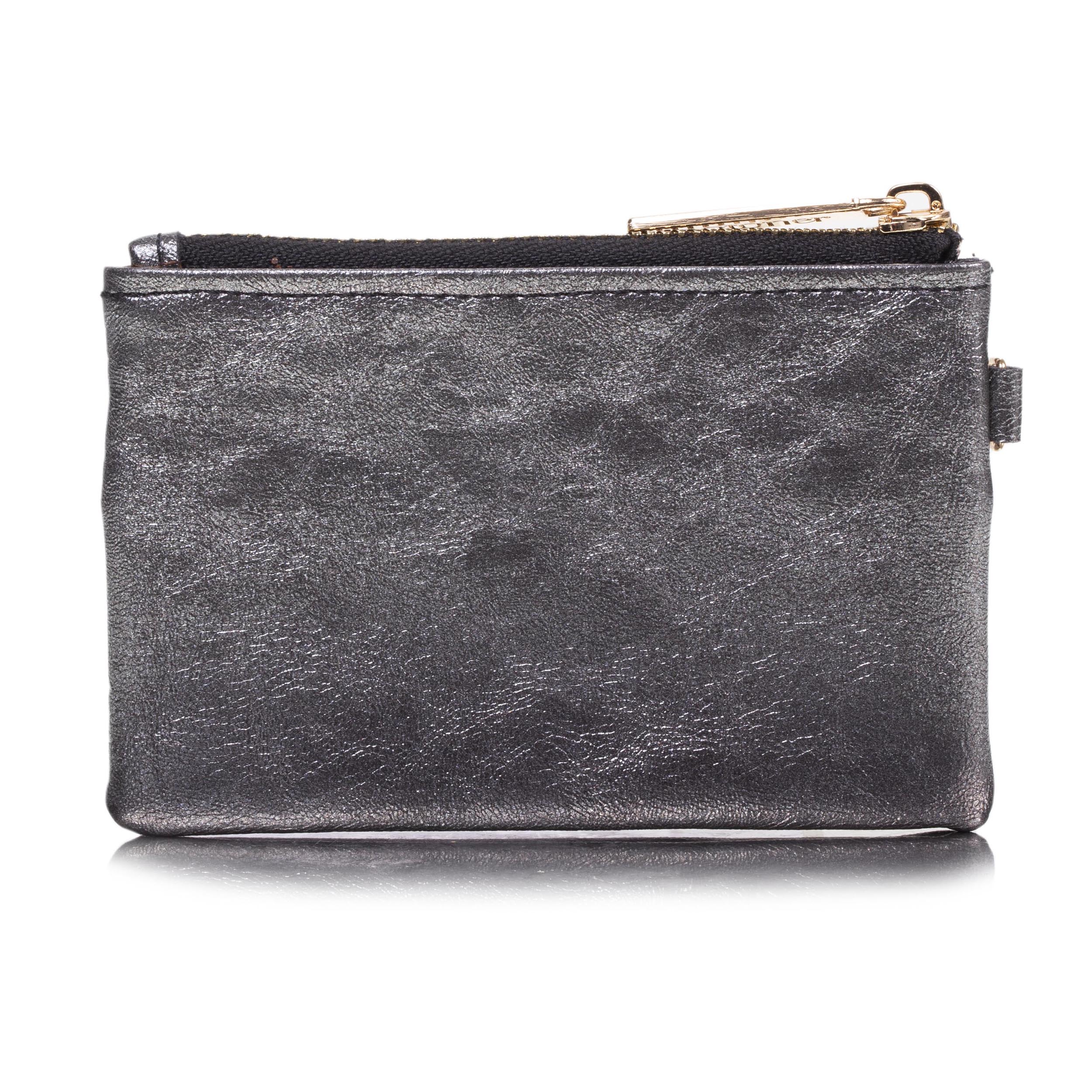isotoner-porte-monnaie-femme-zipp-noir-anti-rfid-12-x-8-5-cm image 3