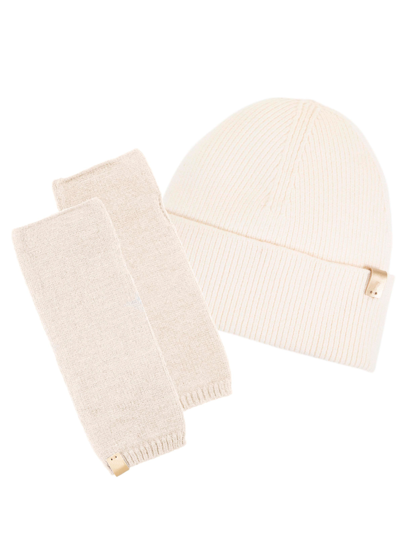 isotoner-mitaines-femme-maille-longues-beige image 7