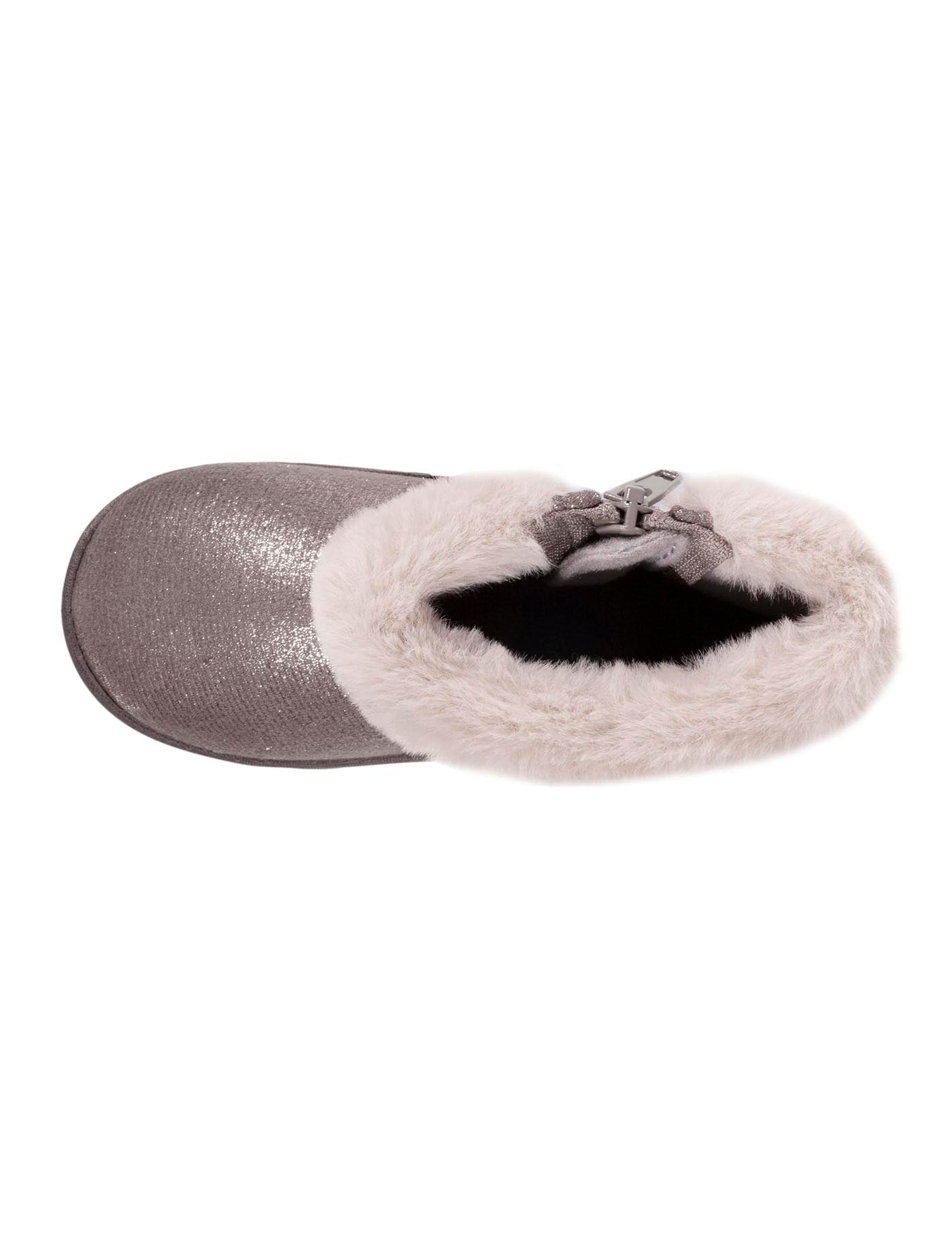 isotoner-chaussons-bottillons-zip-b-b-gris-iris image 7