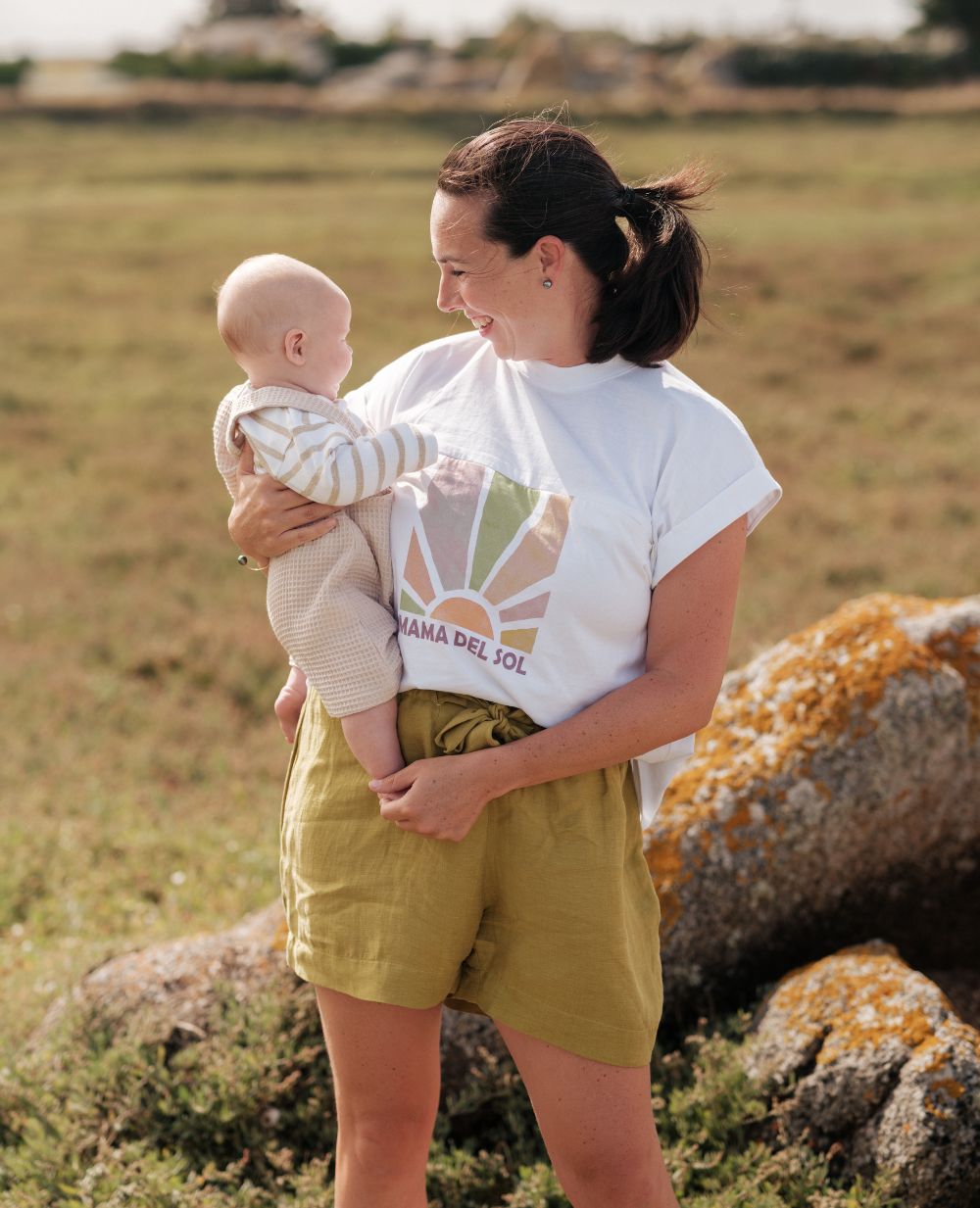 cache-c-ur-t-shirt-d-allaitement-mama-del-sol-blanc image 1