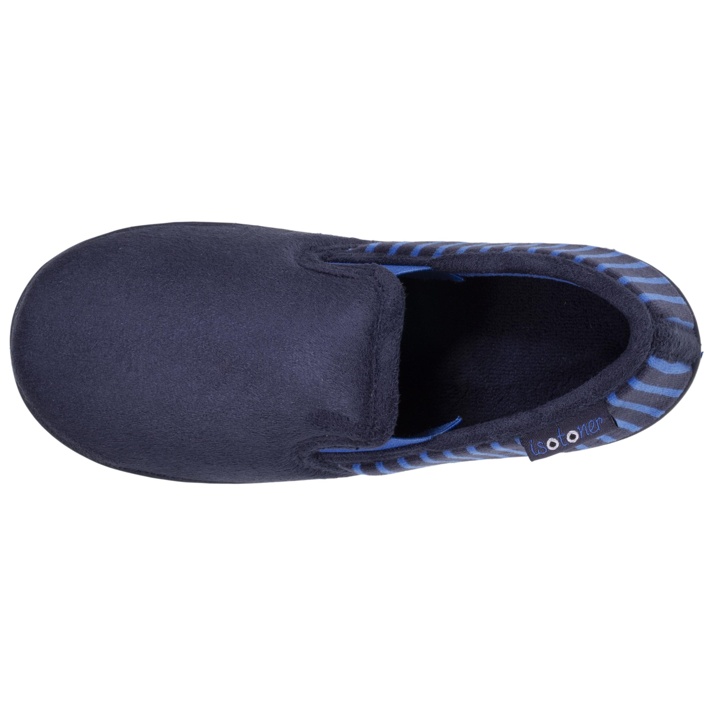 isotoner-chaussons-mocassins-junior-ray-s-marine image 2