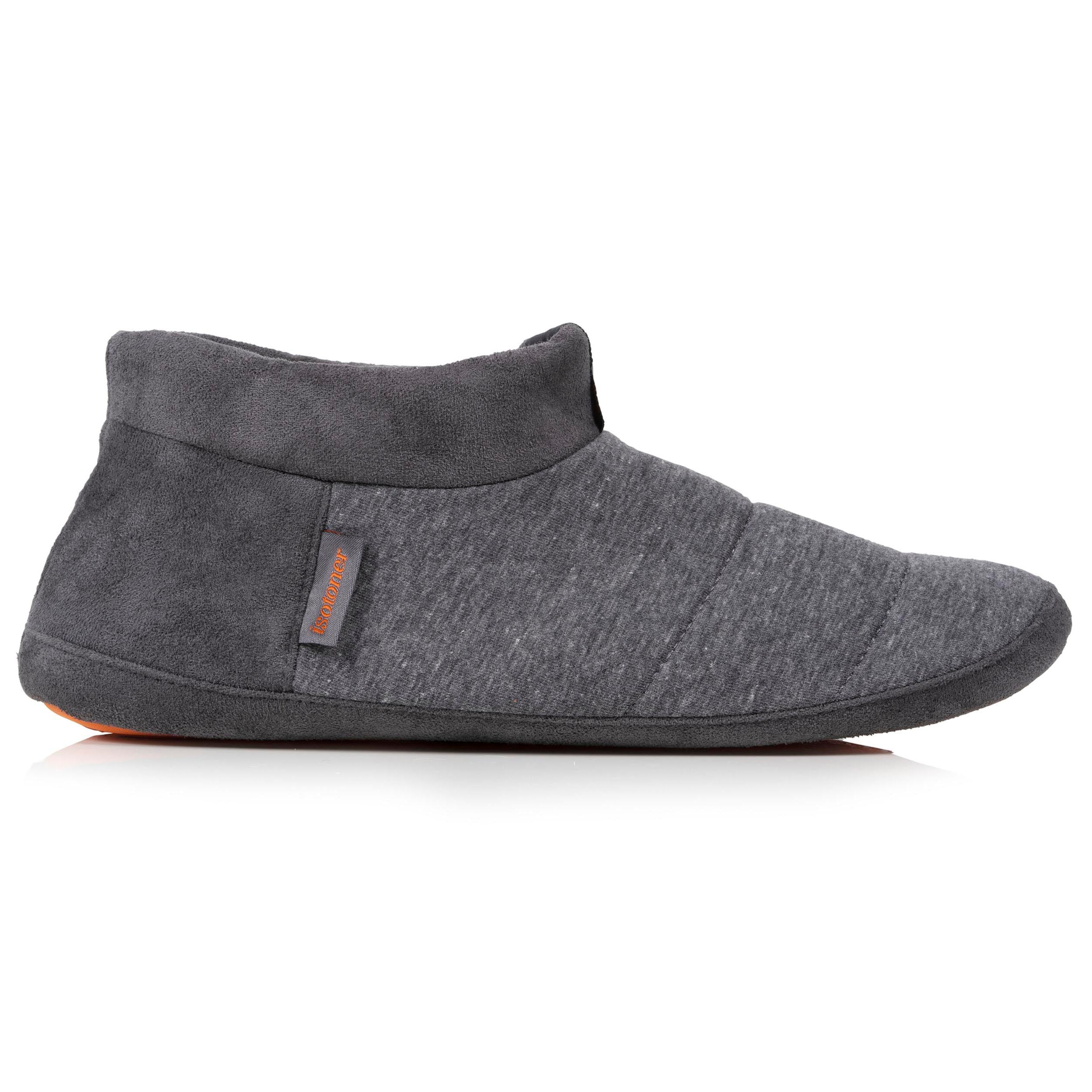 isotoner-chaussons-bottillons-homme-gris-chin image 8