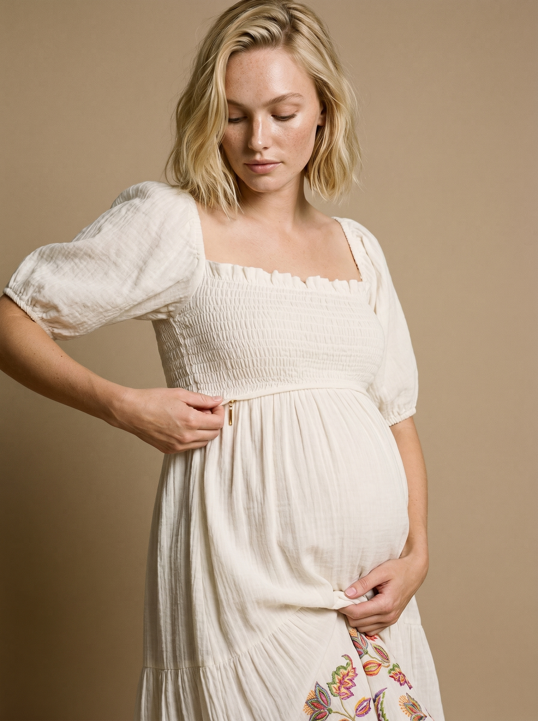 cache-c-ur-mila-robe-d-allaitement-longue-boh-me-multicolore image 3