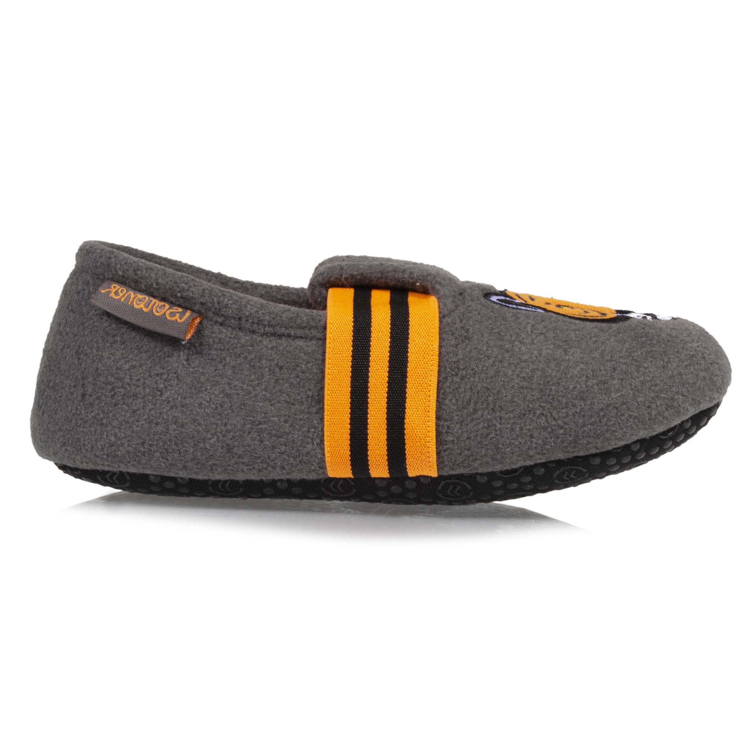 isotoner-chaussons-slippers-enfant-tigre-polaire-antid-rapant image 7