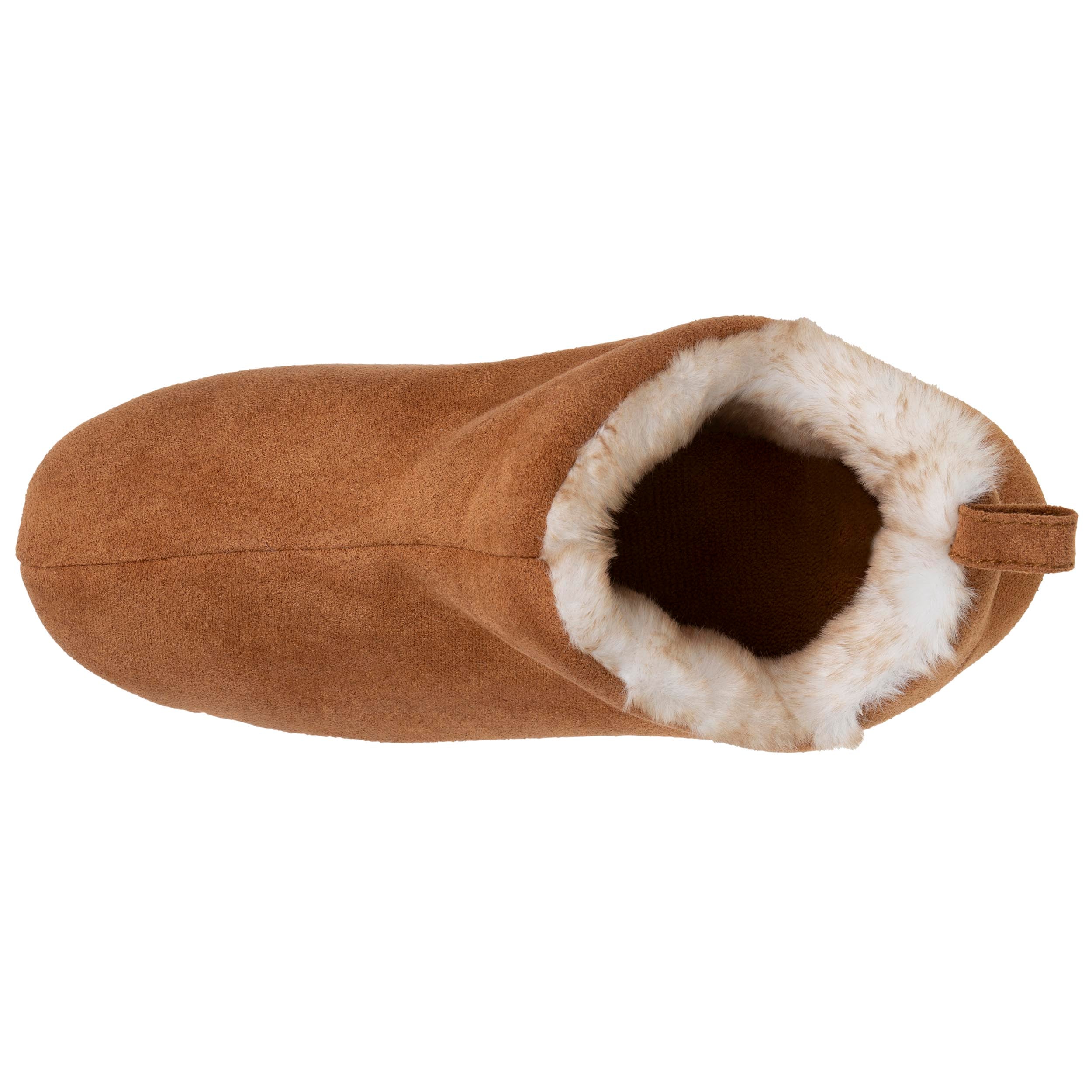 isotoner-chaussons-bottillons-bas-femme-camel image 3