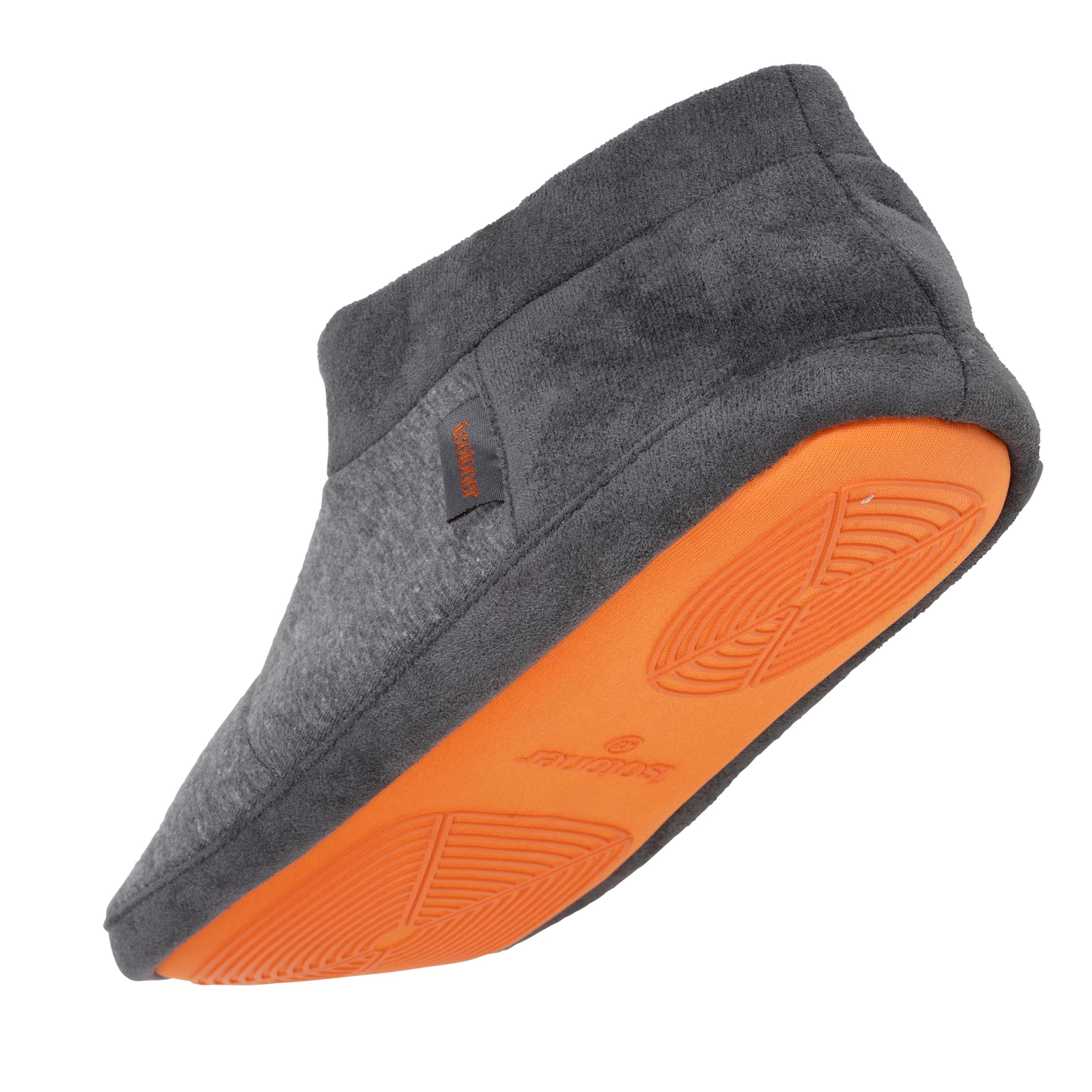 isotoner-chaussons-bottillons-homme-gris-chin image 5