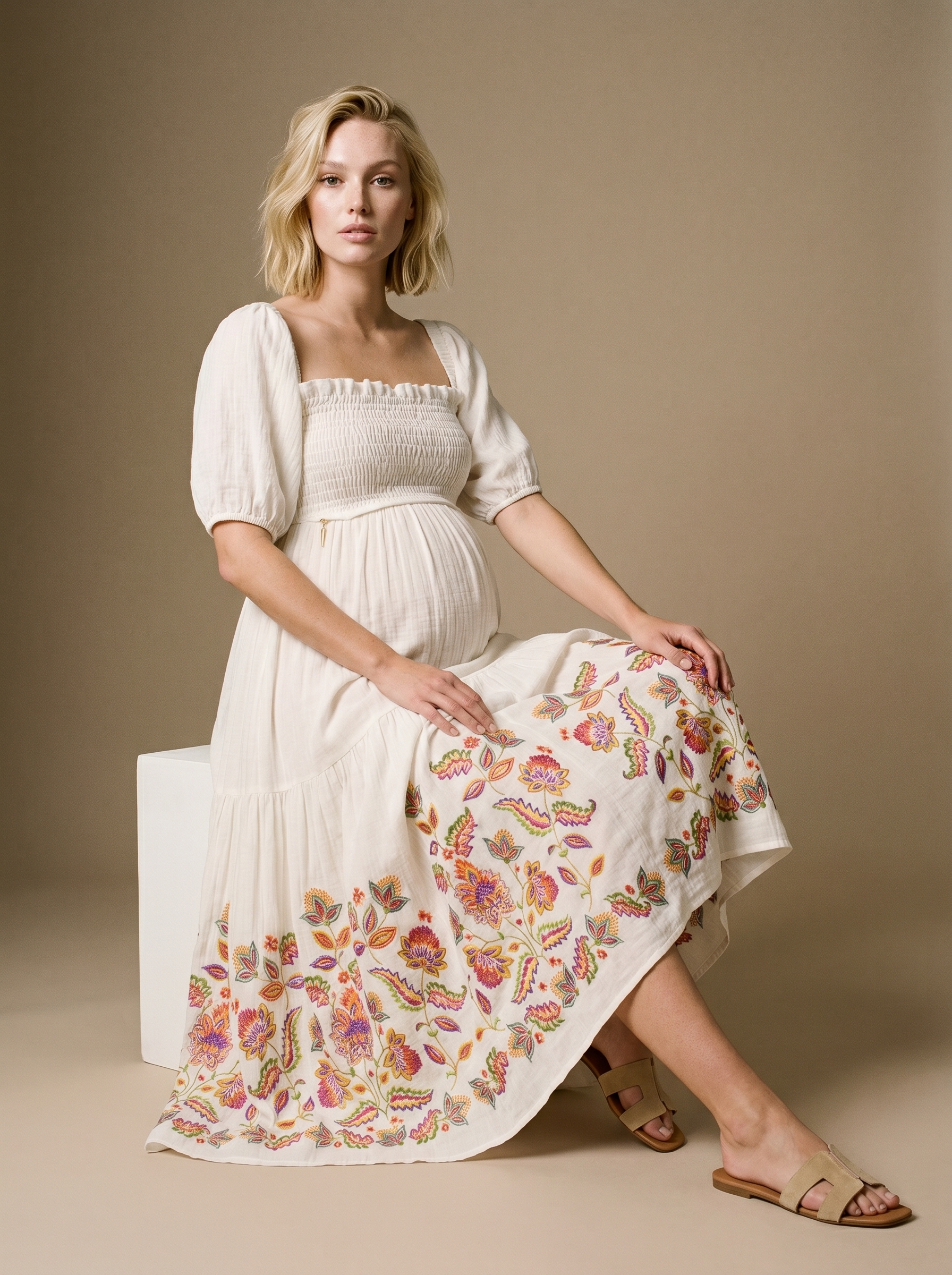 cache-c-ur-mila-robe-d-allaitement-longue-boh-me-multicolore image 4