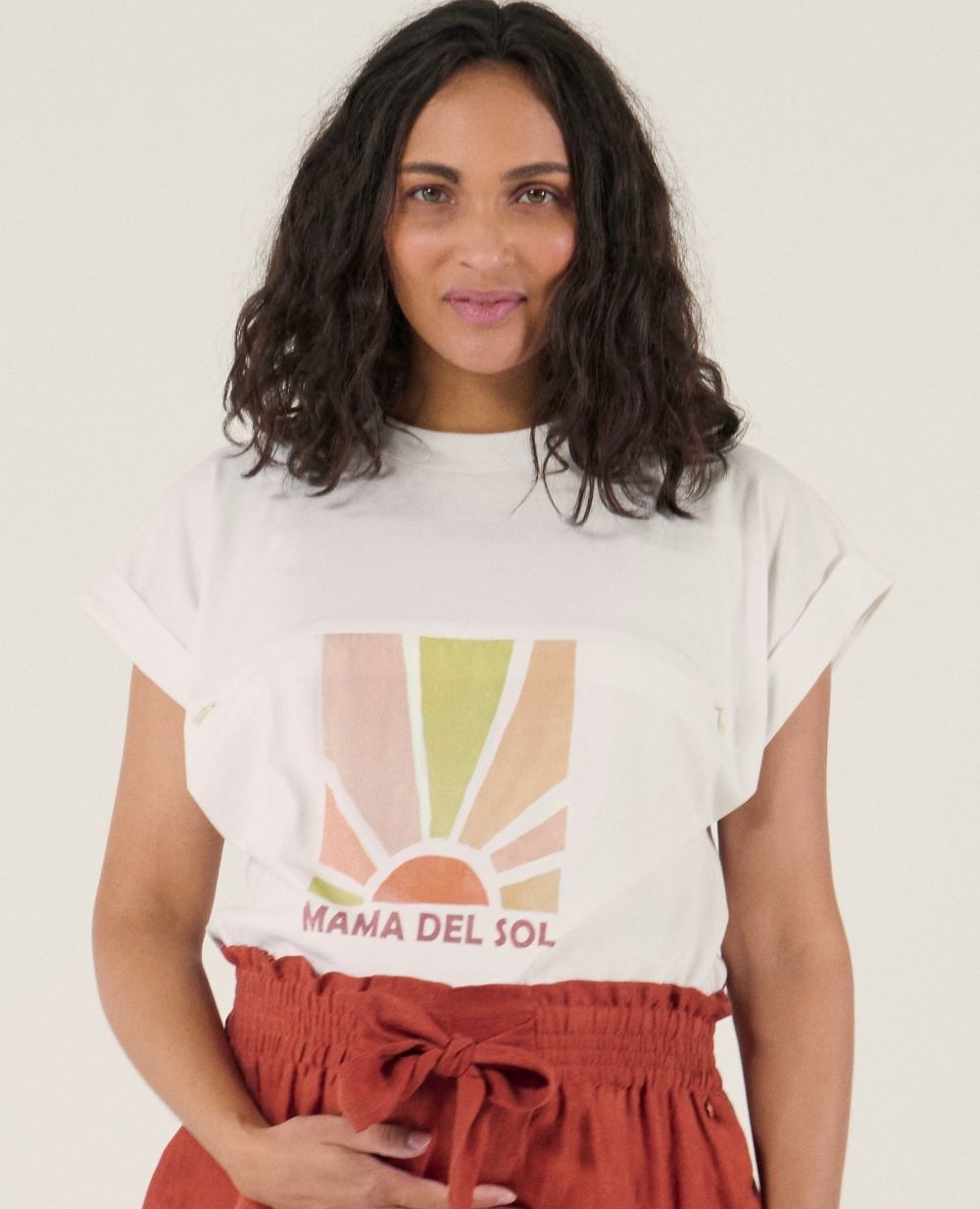 cache-c-ur-t-shirt-d-allaitement-mama-del-sol-blanc image 2