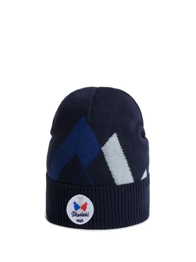 bonnet-pipolaki-harma-montagne-noir-gris-doublure-polaire image 1