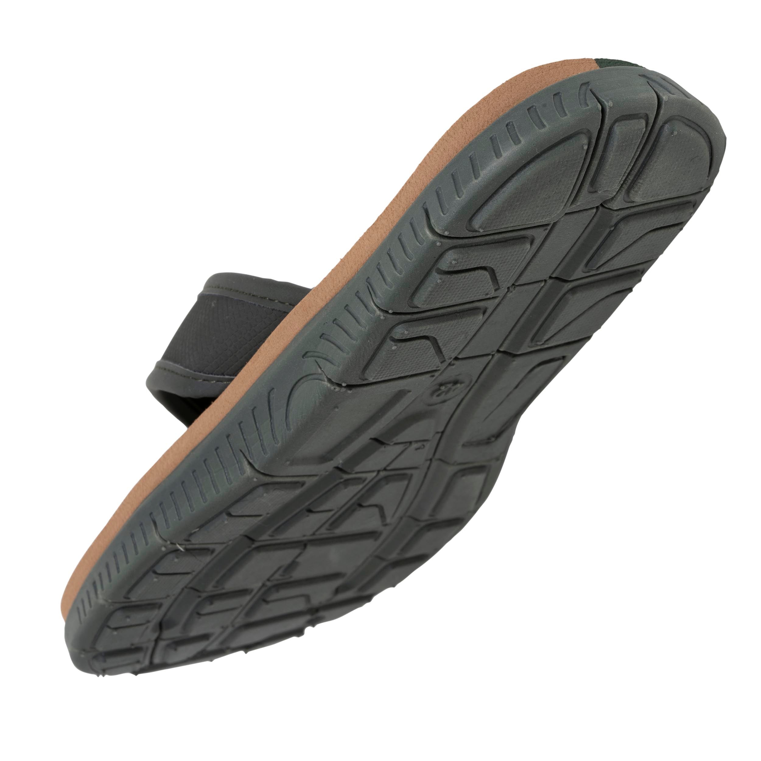 isotoner-tongs-sport-homme-confort-kaki-bicolor image 5