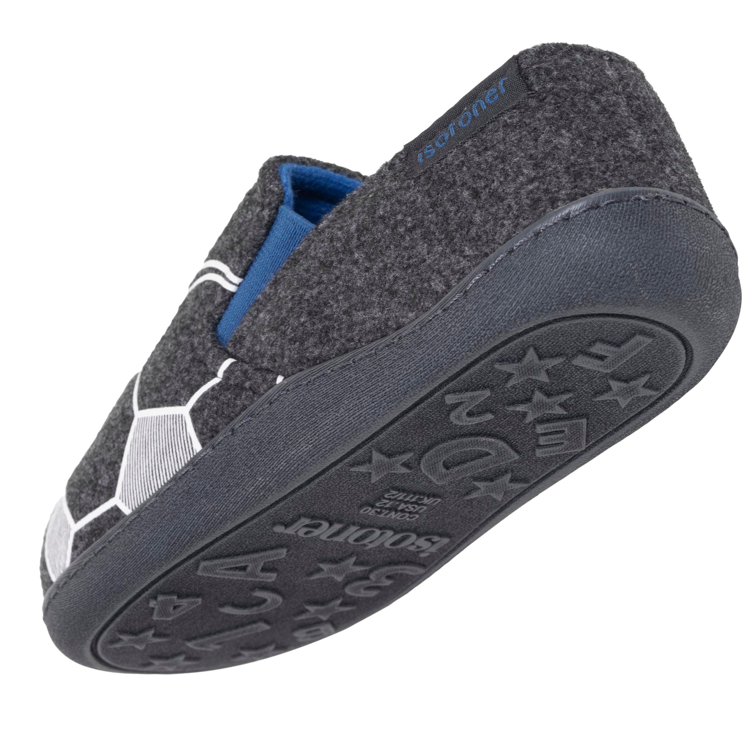 isotoner-chaussons-mocassins-enfant-gris-chin image 5