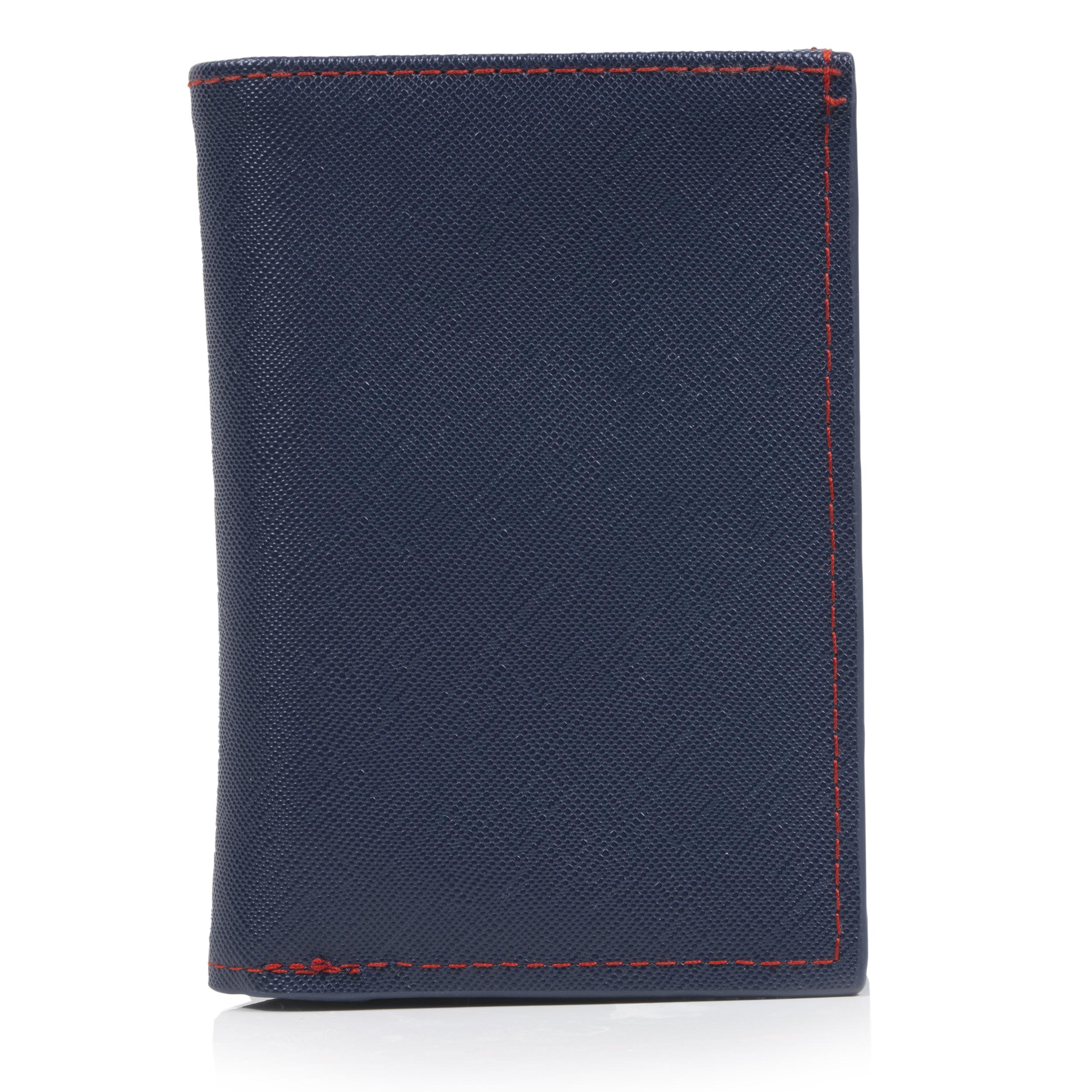 isotoner-portefeuille-3-volets-homme-marine-anti-rfid image 1