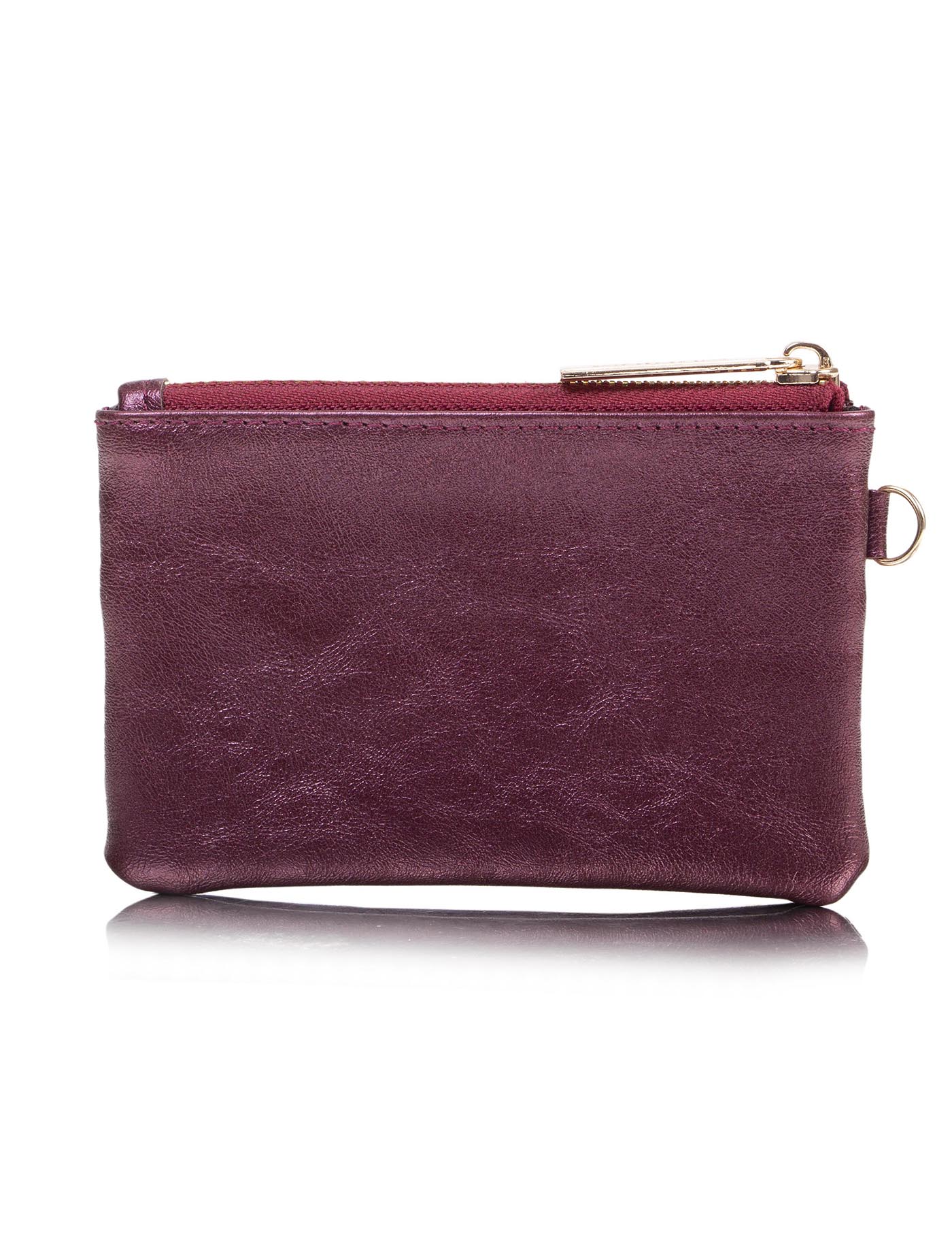 isotoner-porte-monnaie-femme-zipp-rouge-m-tallis-anti-rfid image 7
