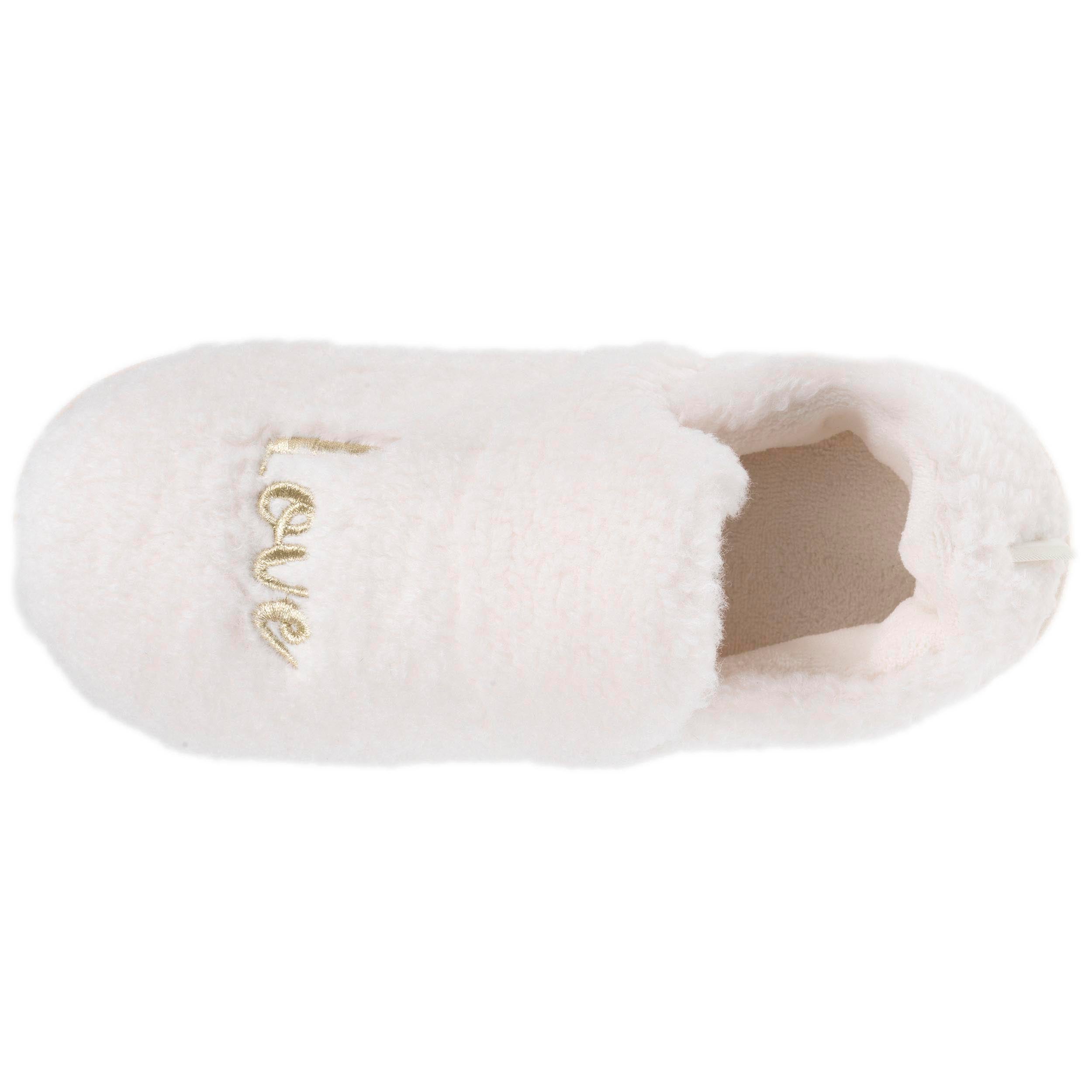 isotoner-bloup-slippers-femme-ivoire image 2