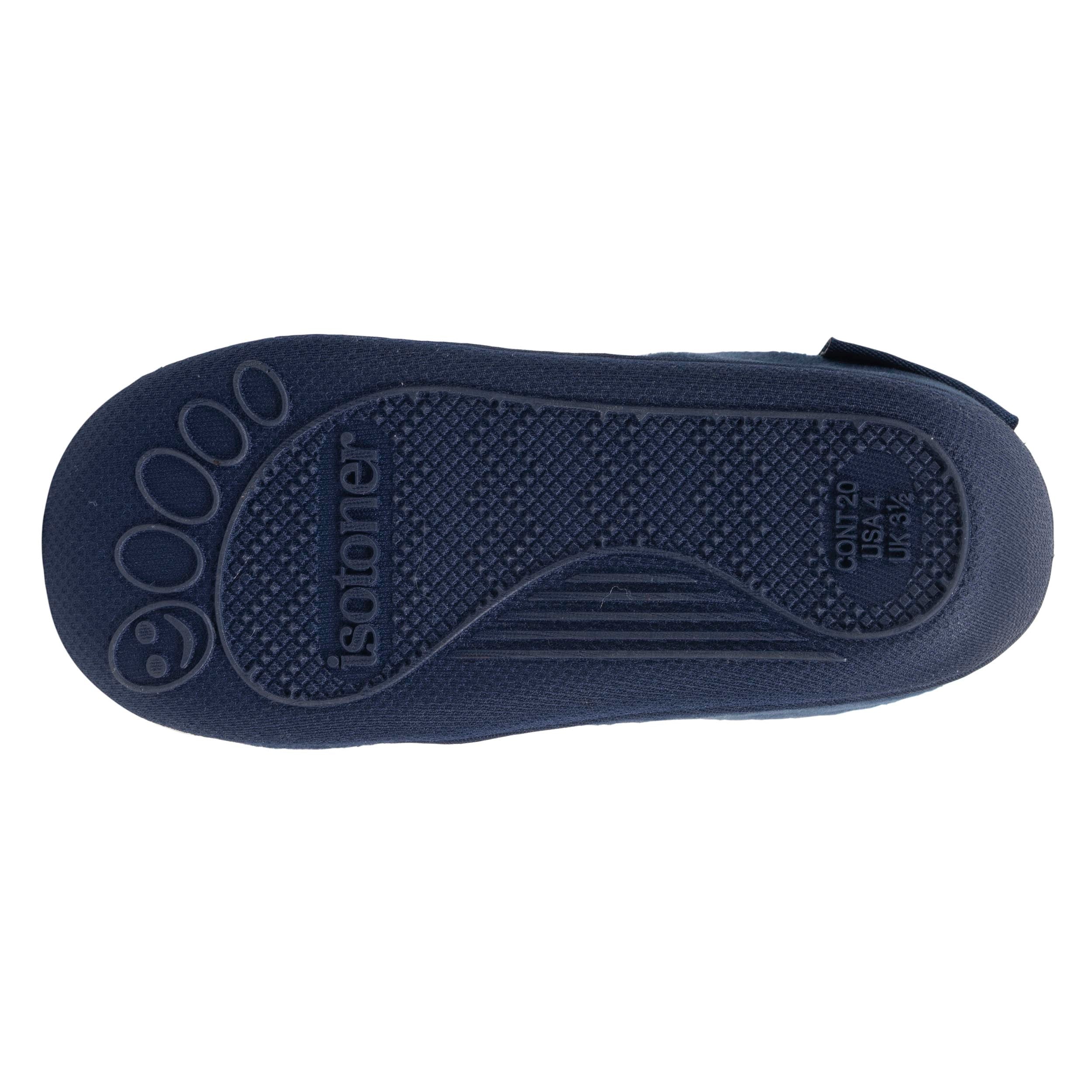 isotoner-chaussons-bottillons-zip-b-b-marine image 4