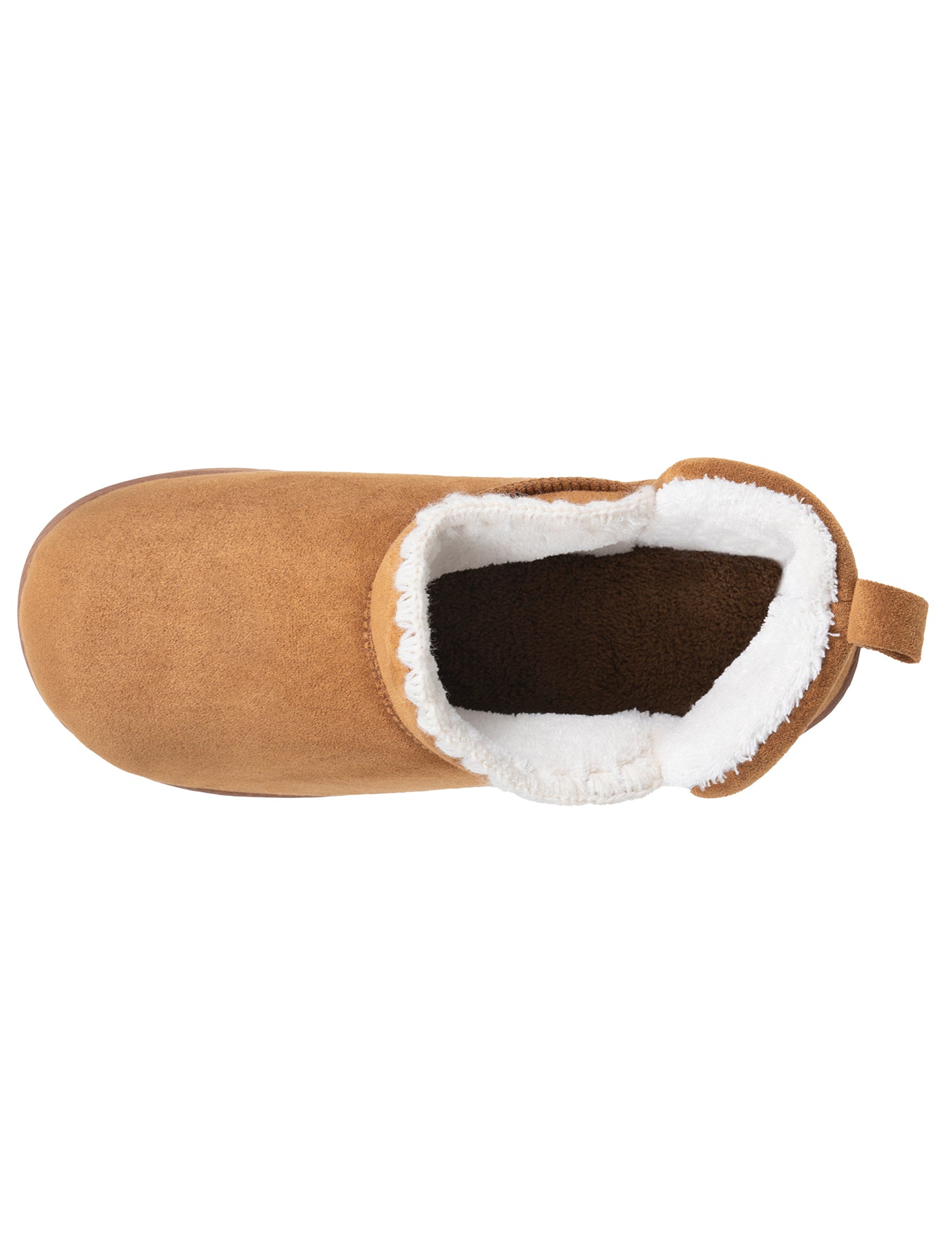 isotoner-chaussons-bottillons-femme-camel-broderies image 7