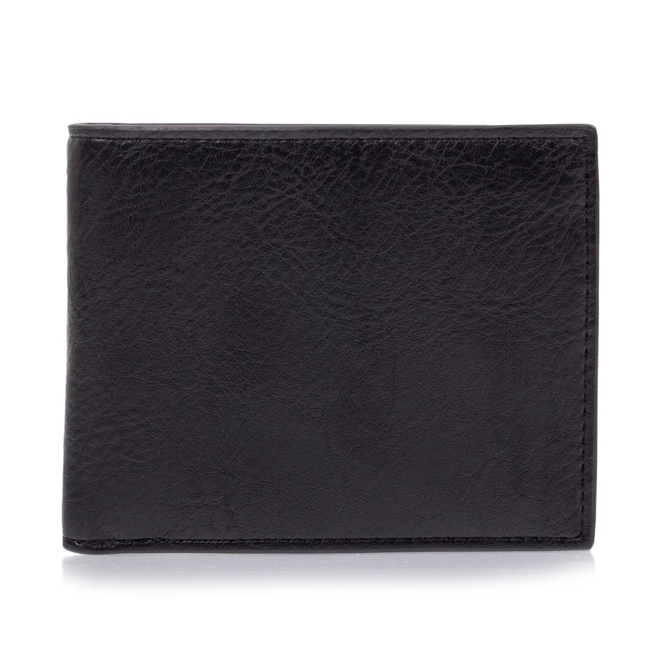 isotoner-portefeuille-homme-poche-pression-noir-rfid image 1