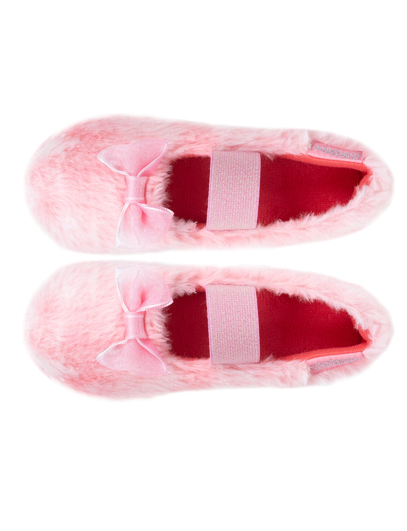 isotoner-chaussons-ballerines-enfant-fille-rose image 7
