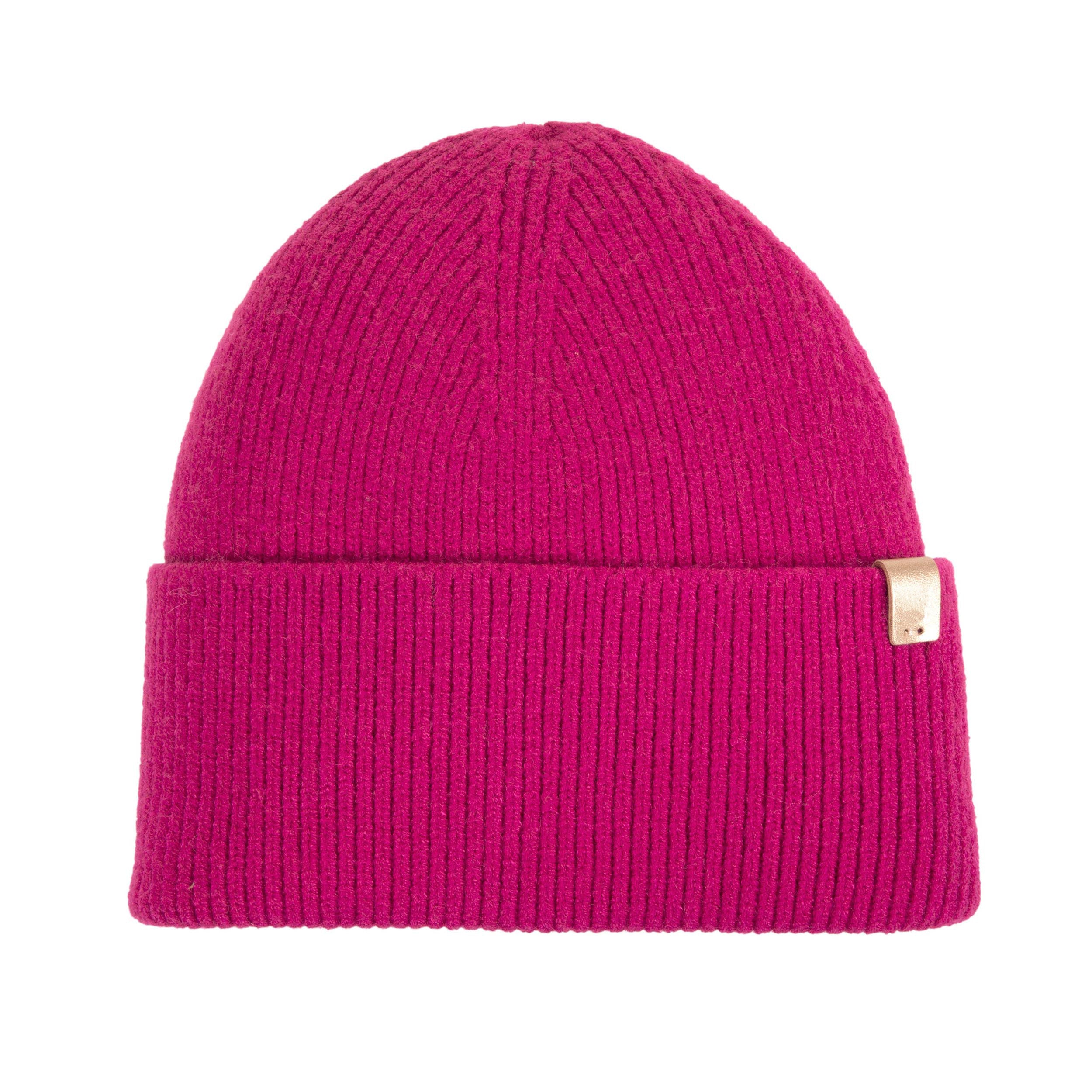 isotoner-bonnet-femme-ultra-doux-fuchsia image 4