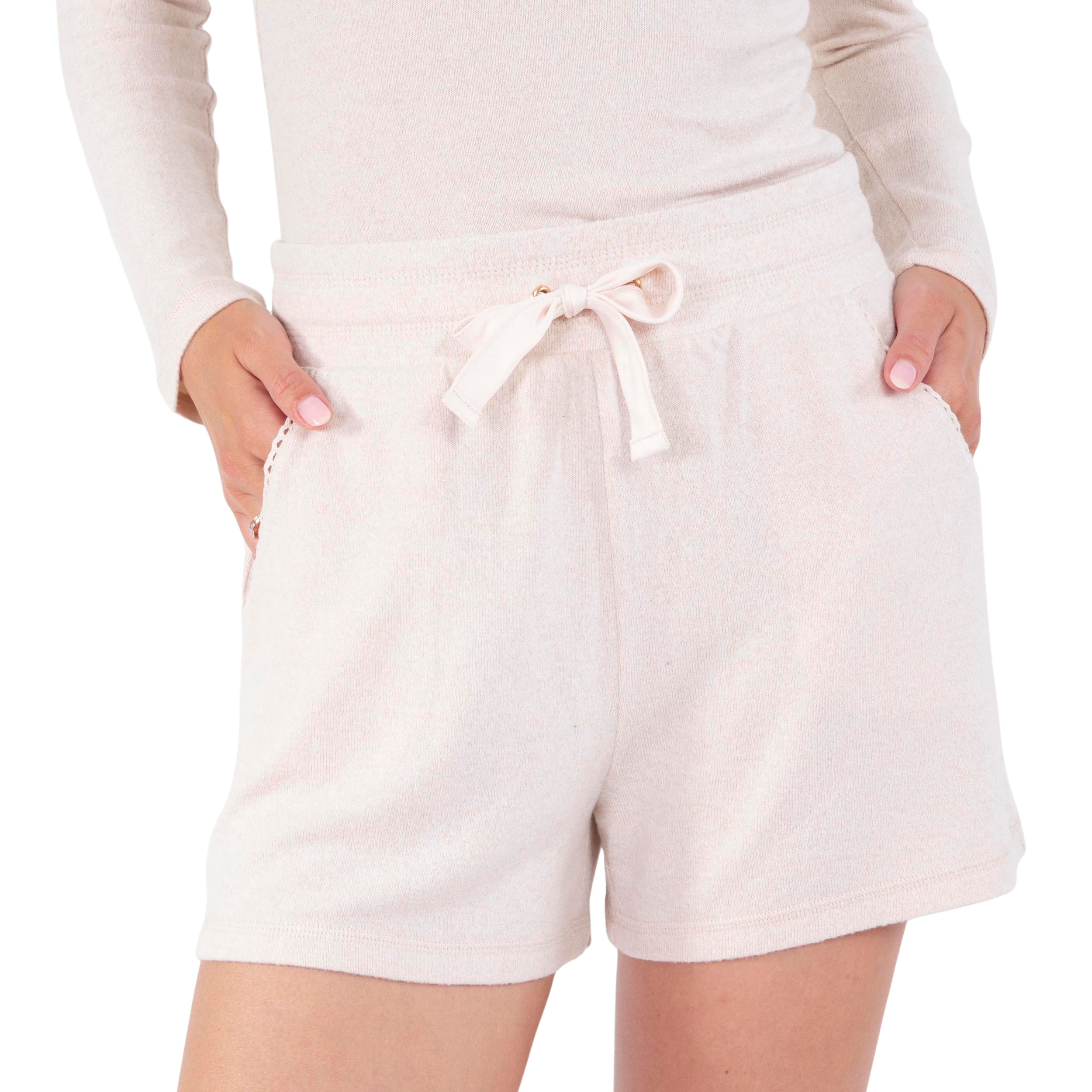 isotoner-short-femme-beige-viscose-ecovero image 8
