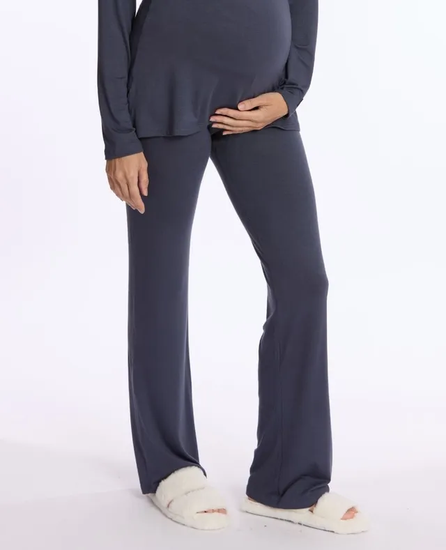 cache-c-ur-pantalon-de-maternit-louna-bleu-nuit image 1
