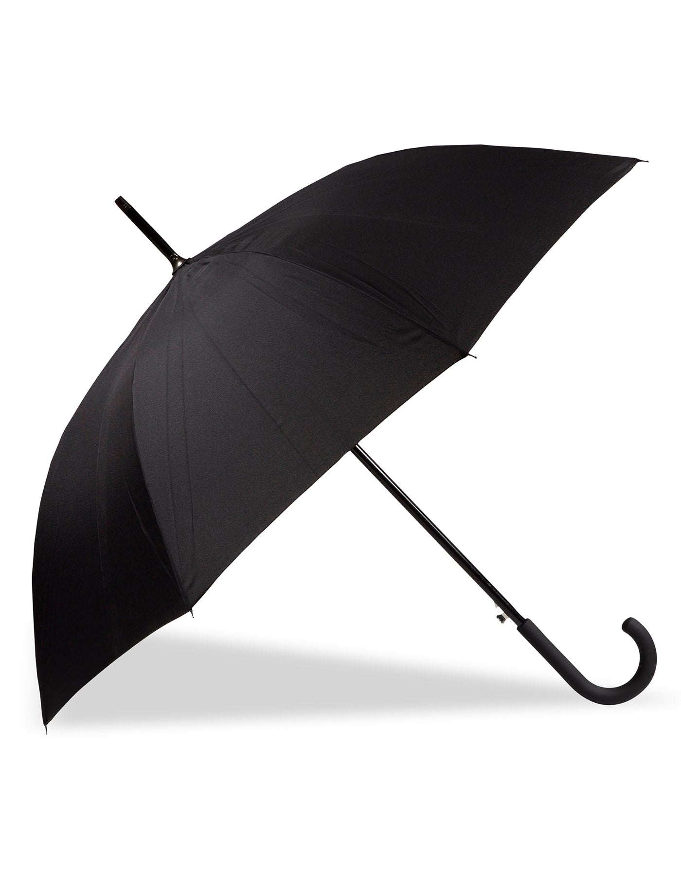 isotoner-parapluie-canne-auto-8-baleines-noir-ultra-d-perlant-recycl image 7