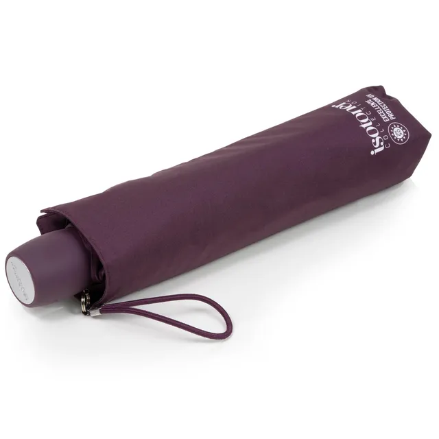 isotoner-parapluie-ombrelle-pourpre-upf50 image 1