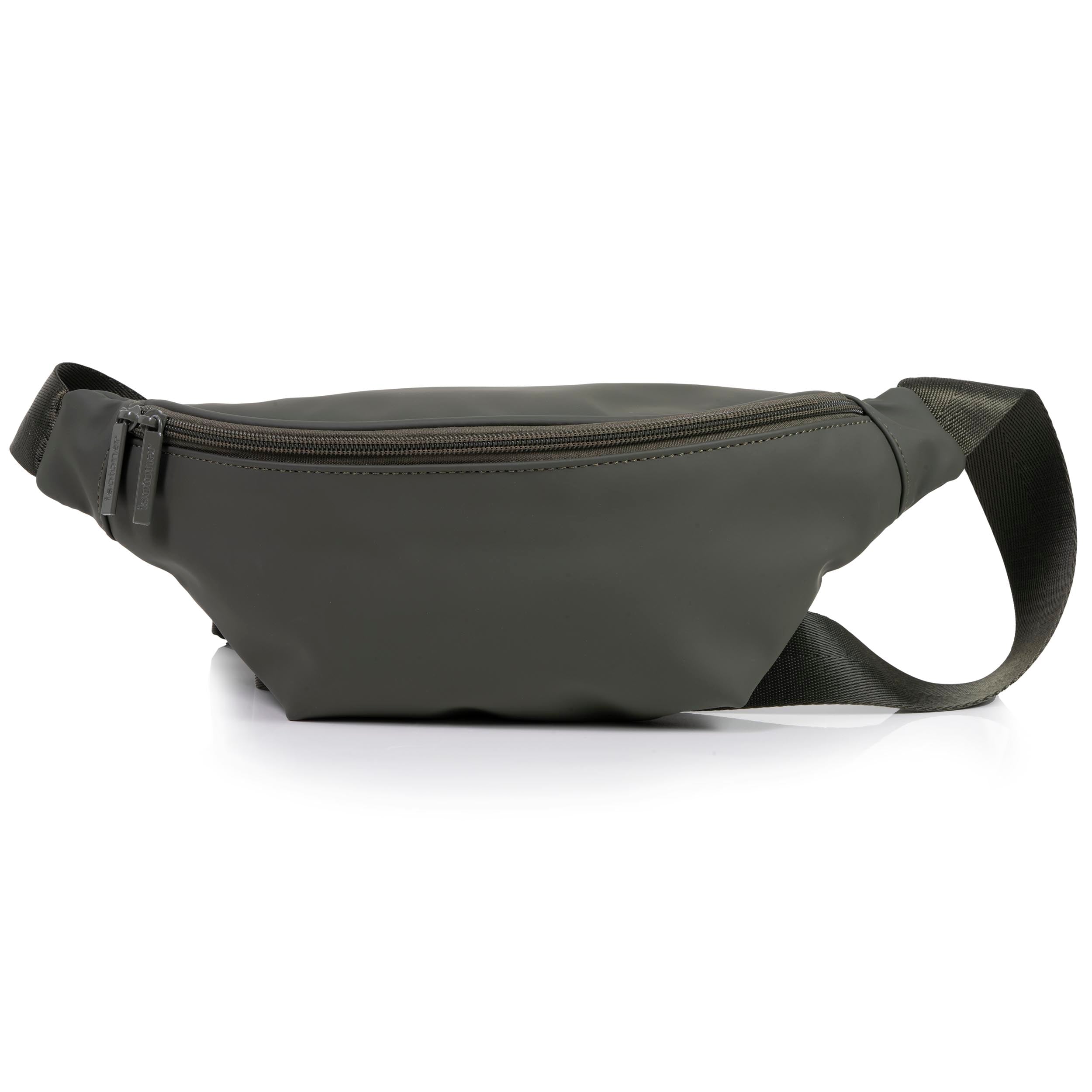 isotoner-sac-banane-mixte-kaki-toucher-gomme image 1
