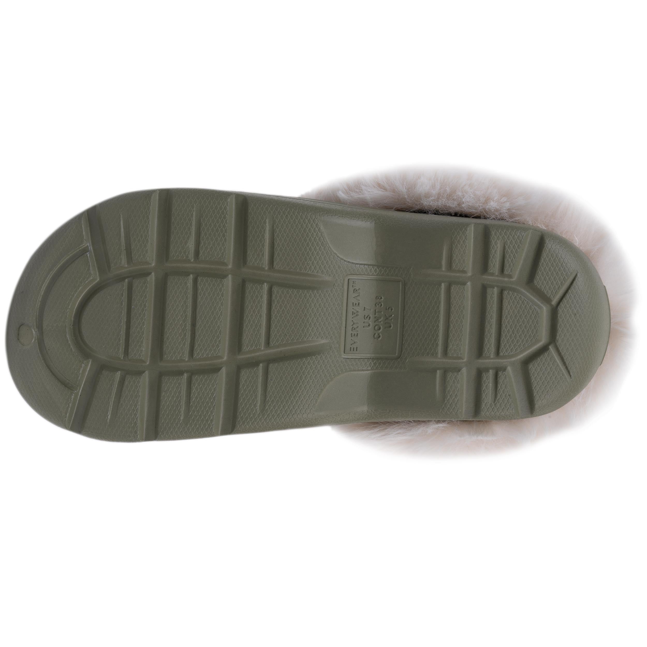 isotoner-sabots-de-jardin-femme-fourr-s-kaki-everywear-amovible image 4