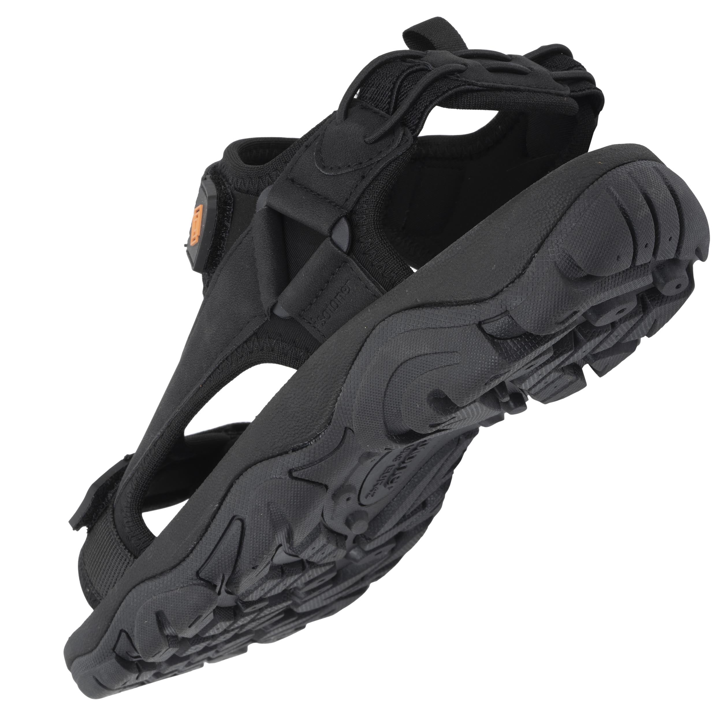 isotoner-sandales-homme-sport-noir-everywear image 5