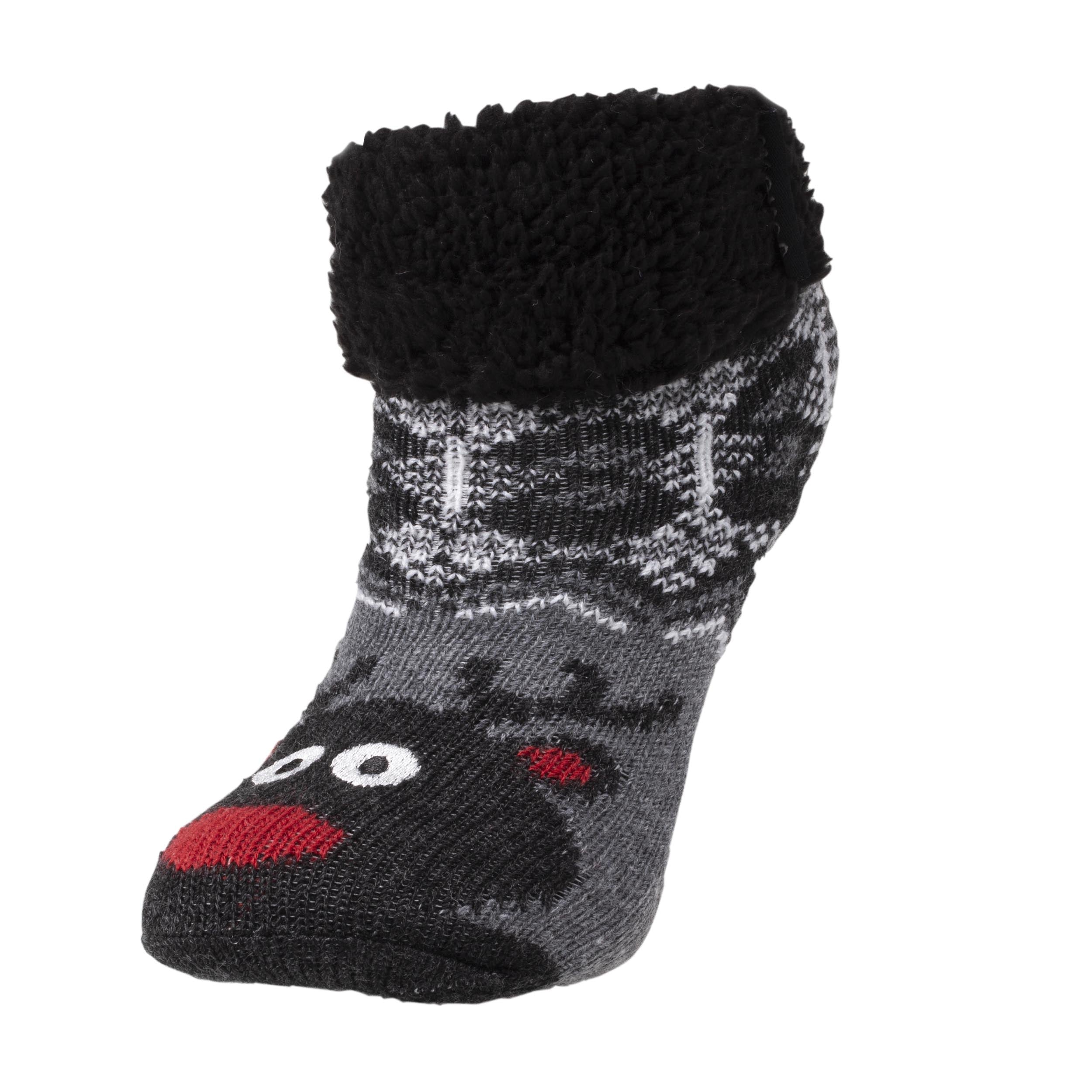 isotoner-chaussettes-fourr-es-enfant-no-l-gris-1-8-ans image 2