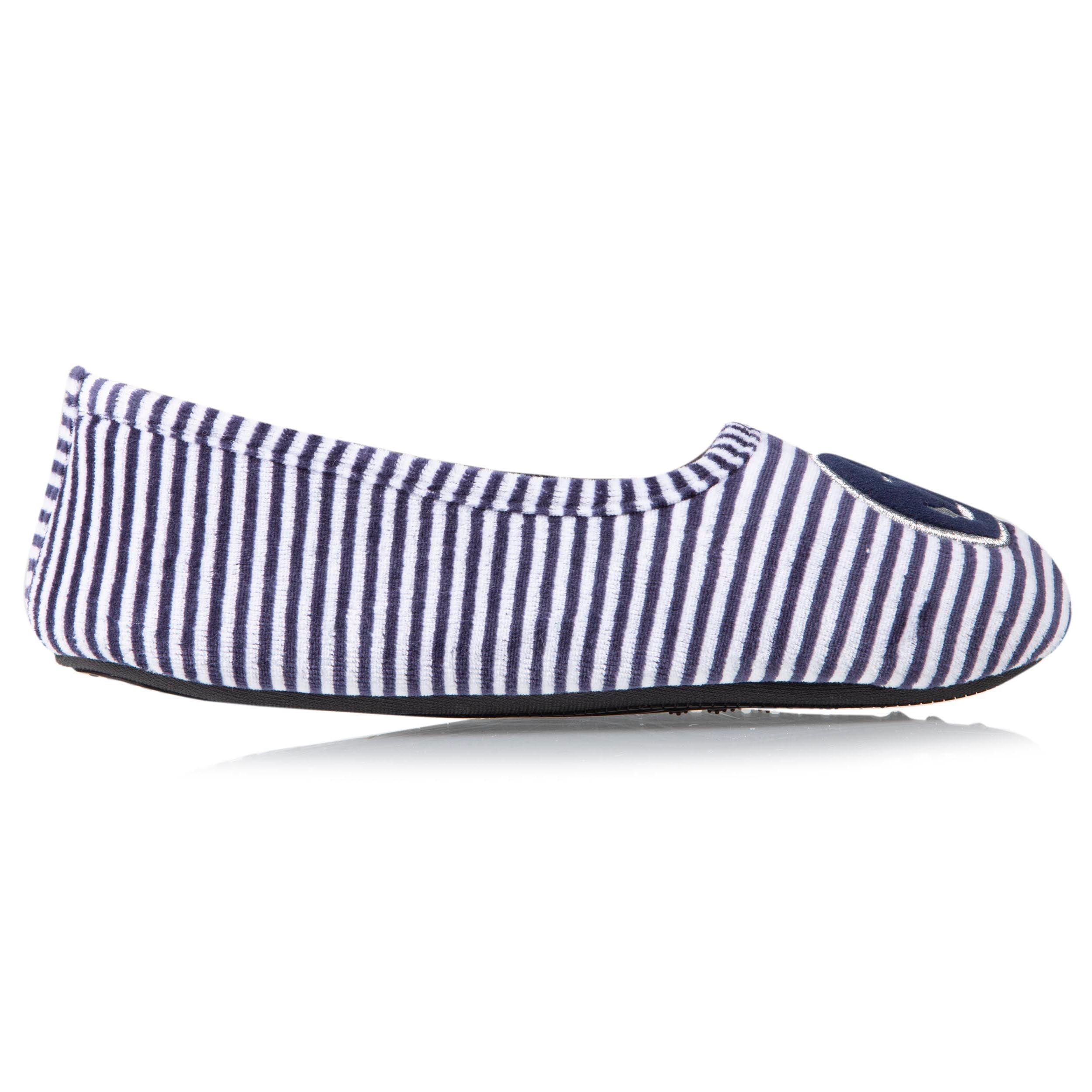 isotoner-chaussons-ballerines-junior-rayures-marini-re-fille image 8