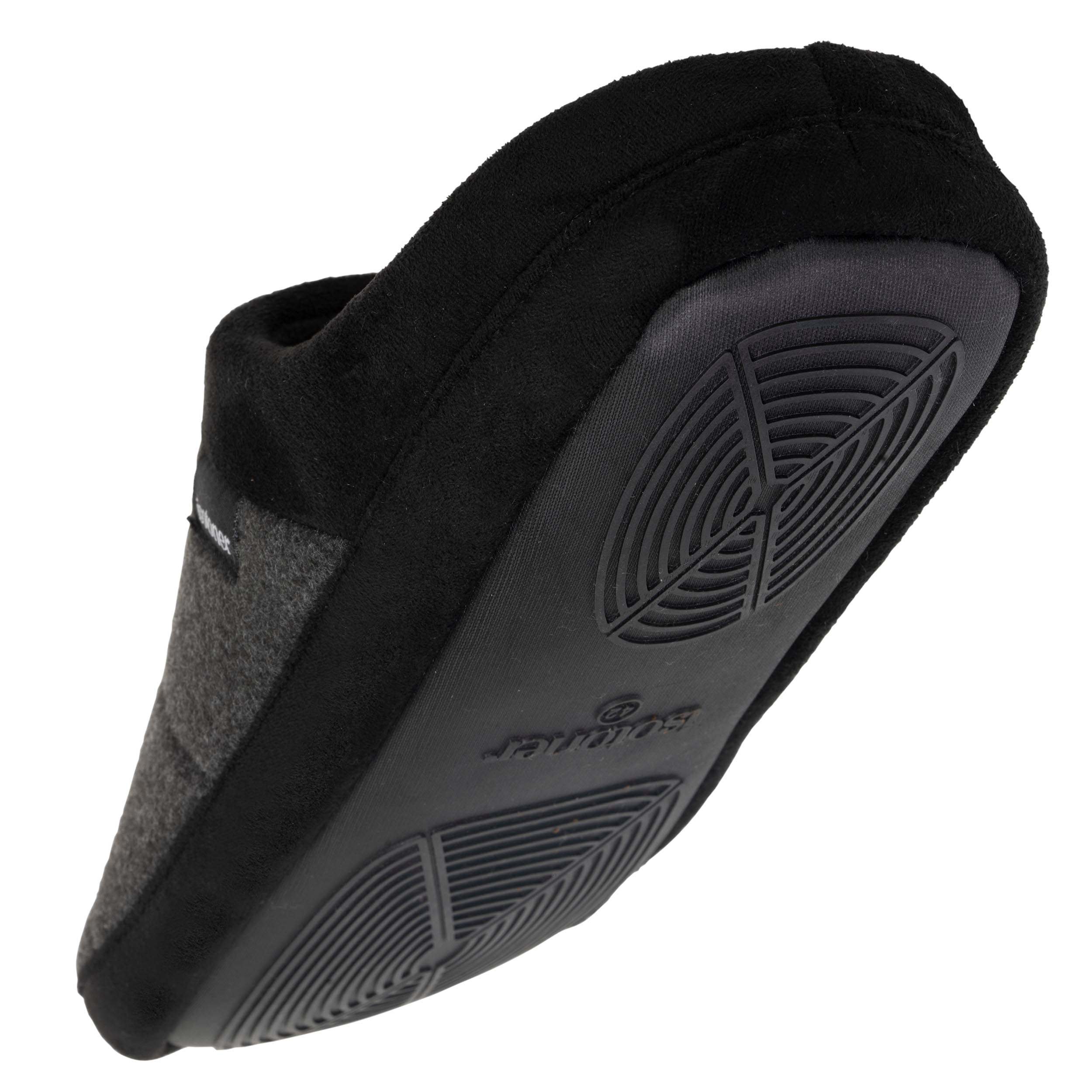 isotoner-chaussons-mules-homme-gris-chin-fonc-extra-light image 5