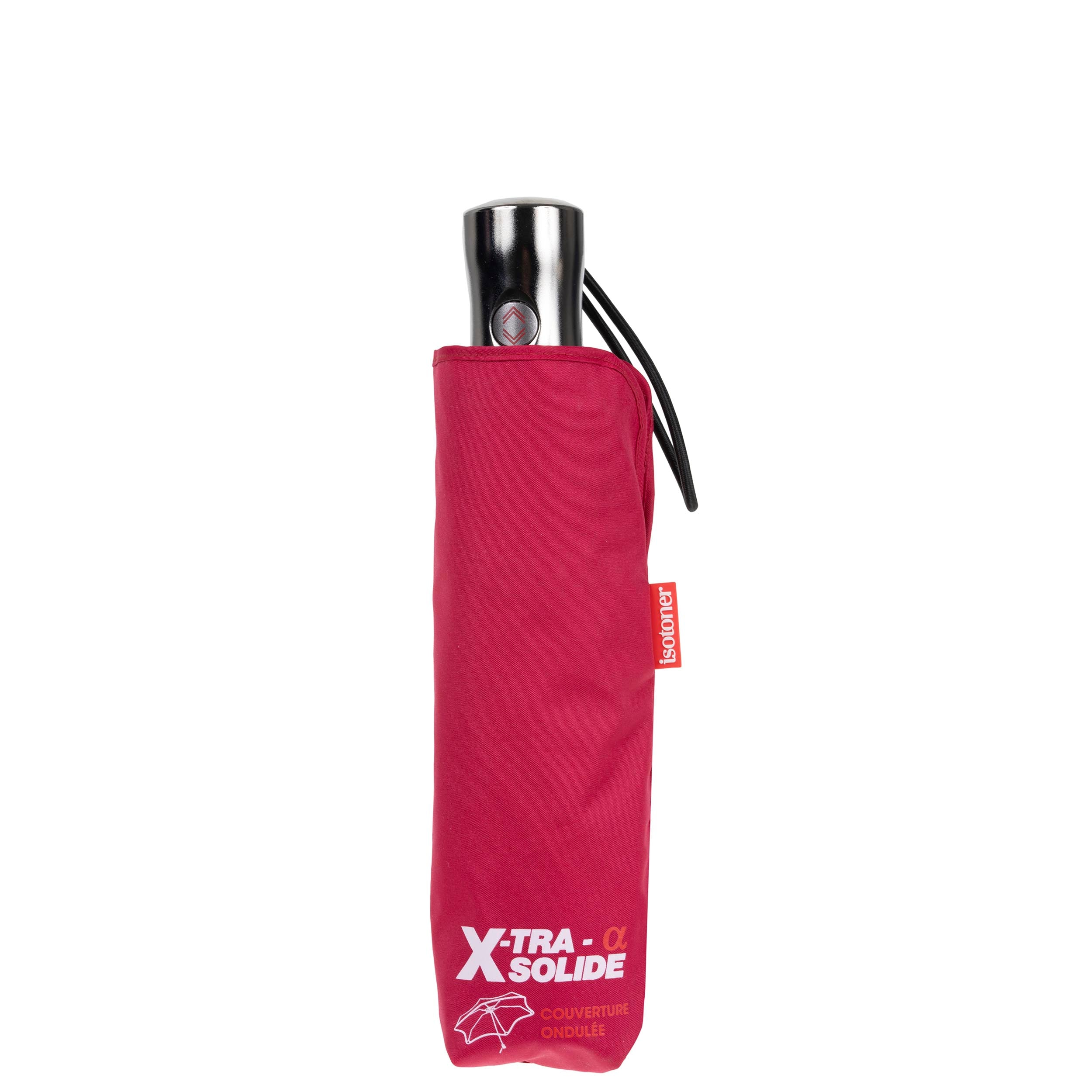 isotoner-parapluie-x-tra-solide-28-cm-framboise-automatique image 4