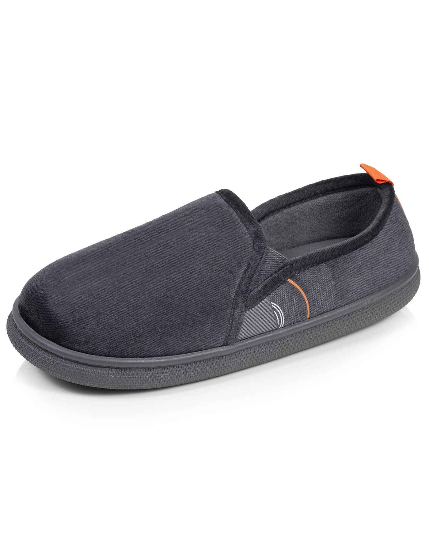 isotoner-chaussons-slippers-homme-gris-chin image 6