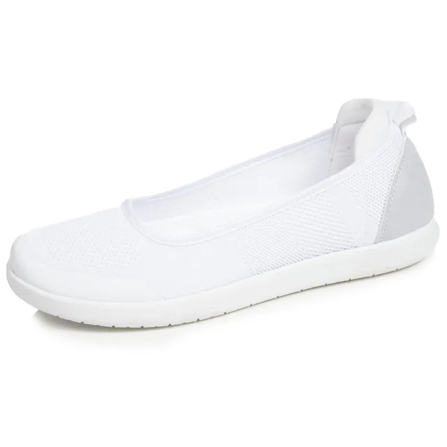 isotoner-ballerines-femme-slip-on-blanc-everywear image 1