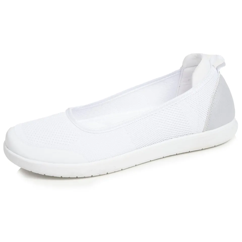 isotoner-ballerines-femme-slip-on-blanc-everywear image 1
