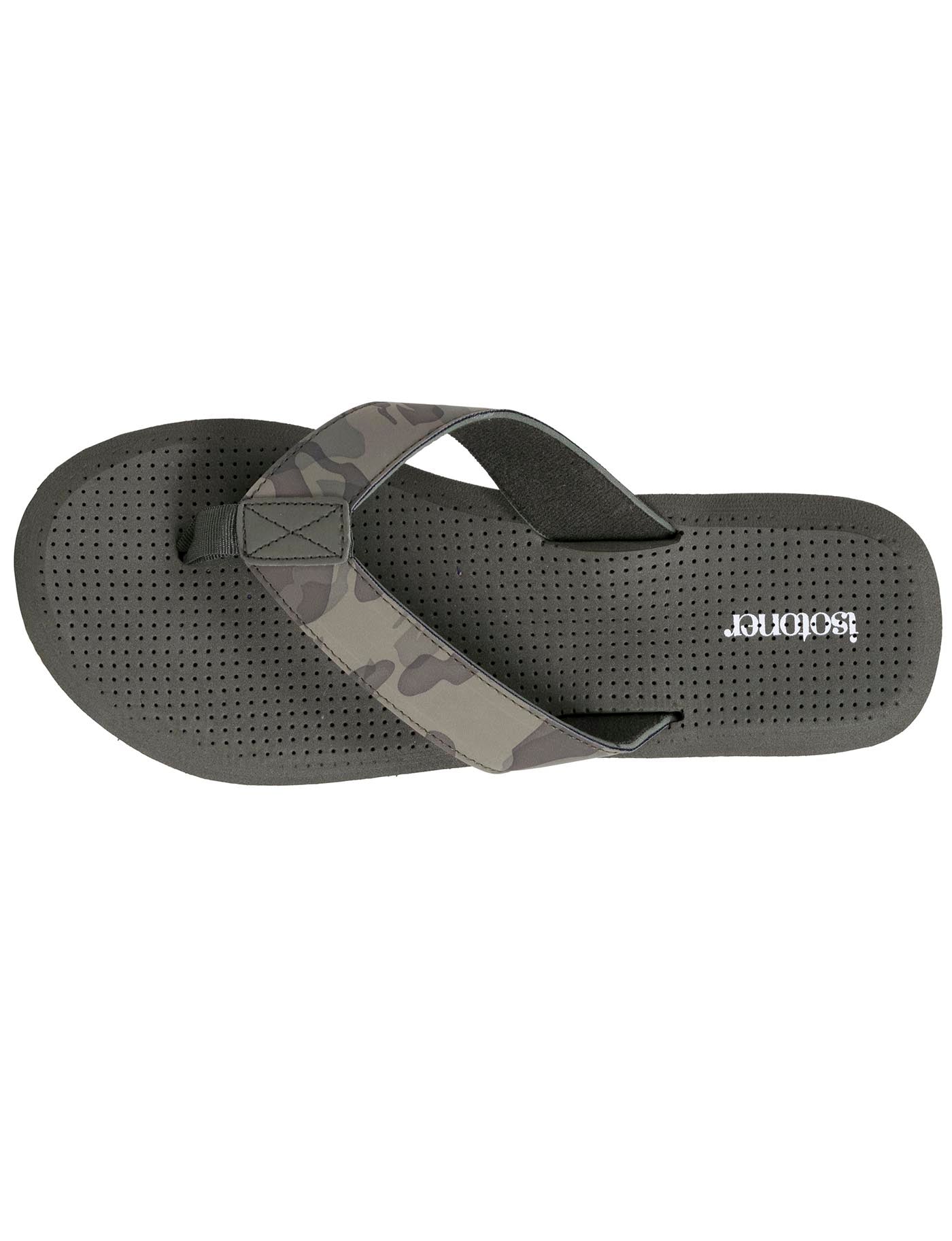 isotoner-tongs-homme-sport-camouflage-kaki image 7