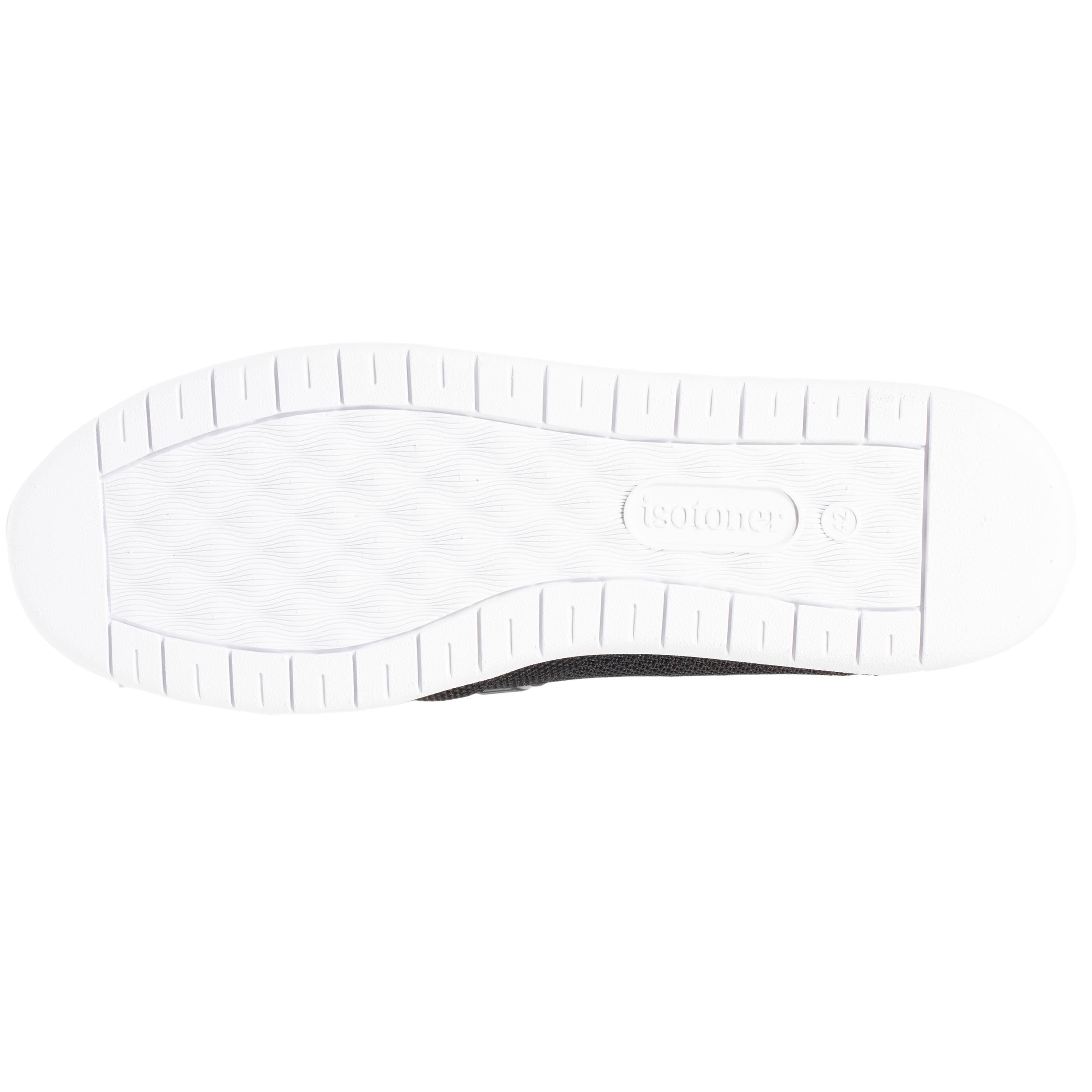 isotoner-baskets-homme-enfiler-noires-everywear image 5